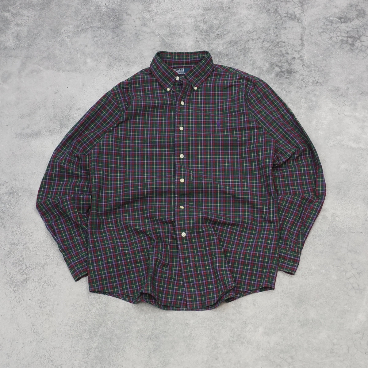 90s Polo Ralph Lauren Plaid Button Up