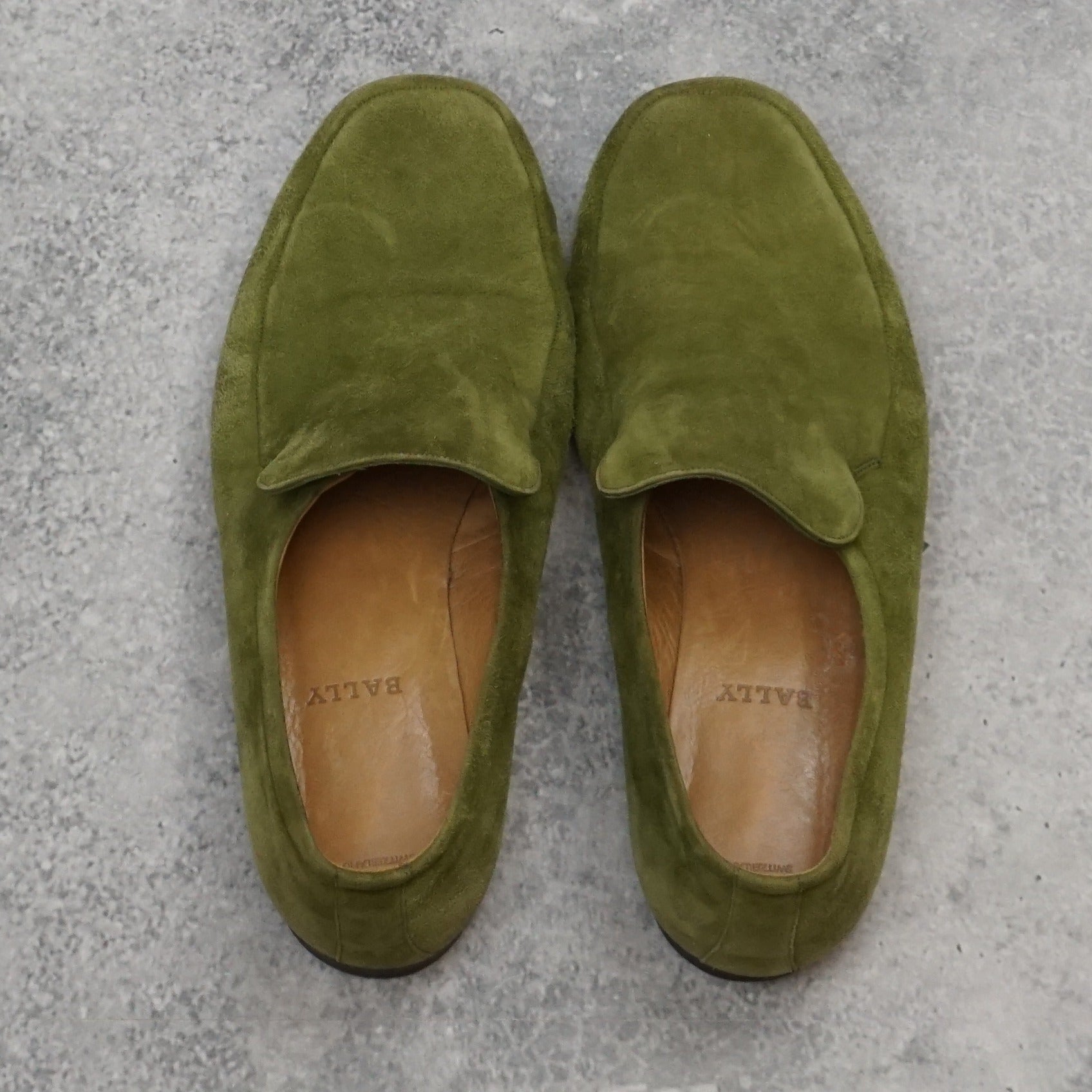 Bally Suede Casual Loafers