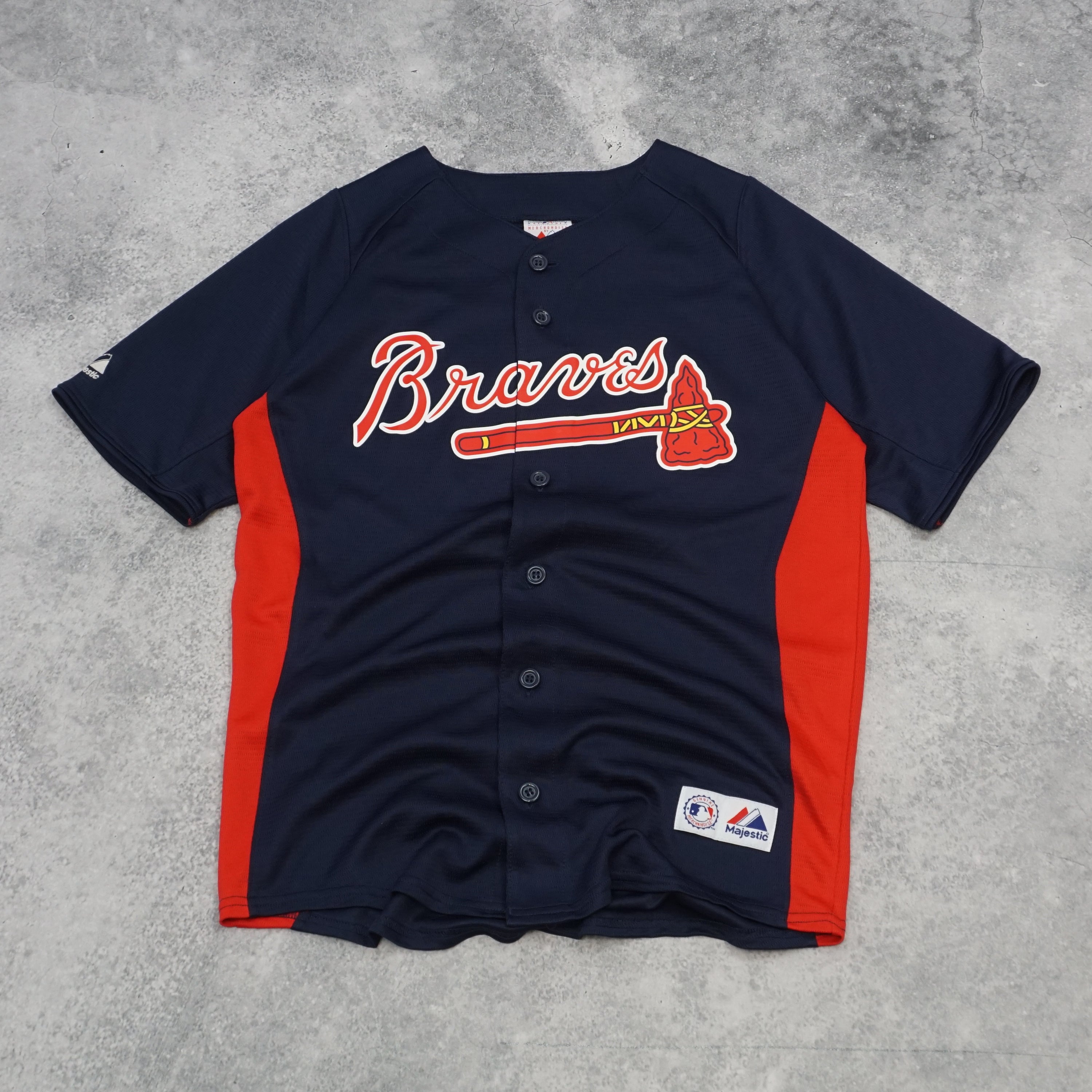 Majestic Braves Graphic Jersey