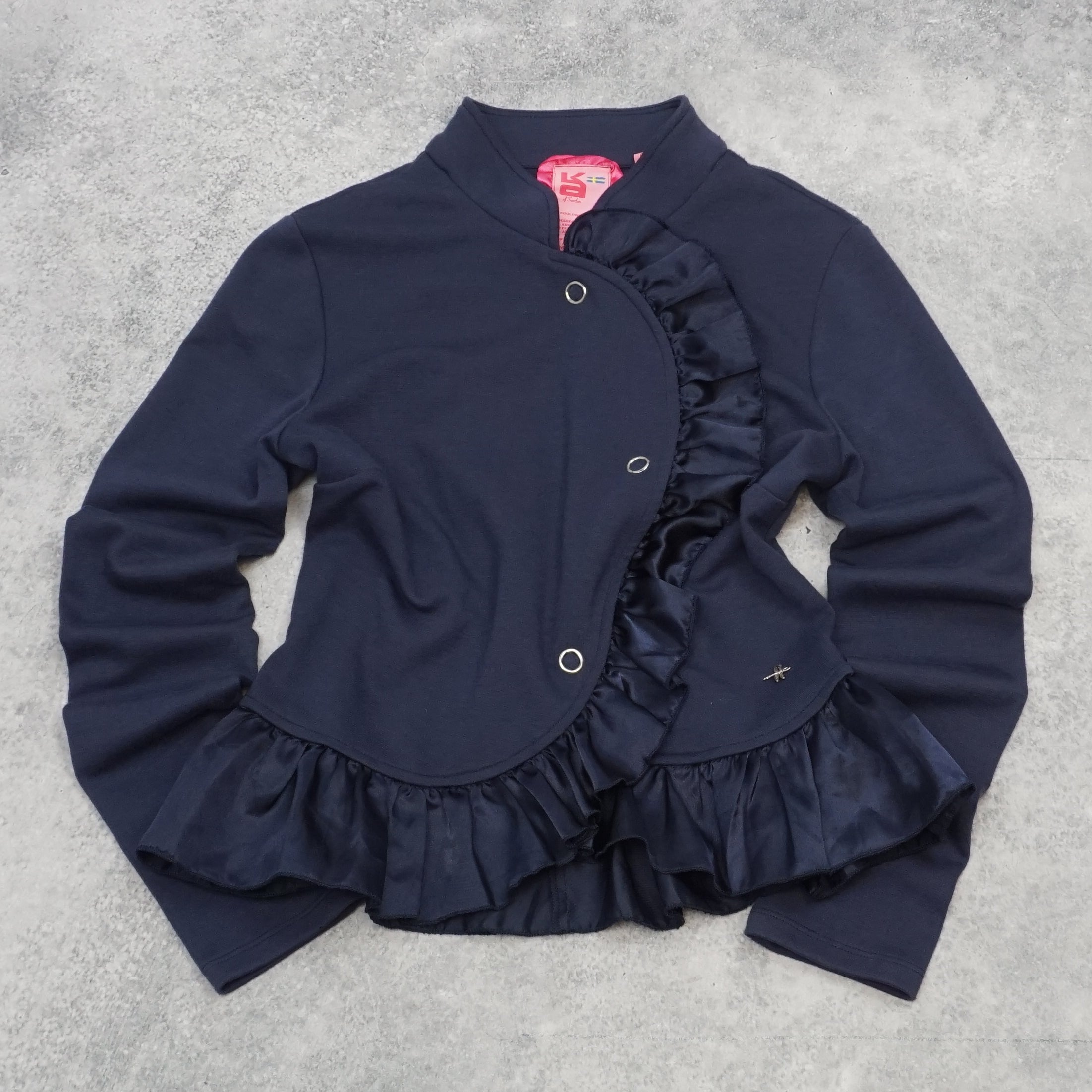 2000s Kaos Ruffled Cardigan
