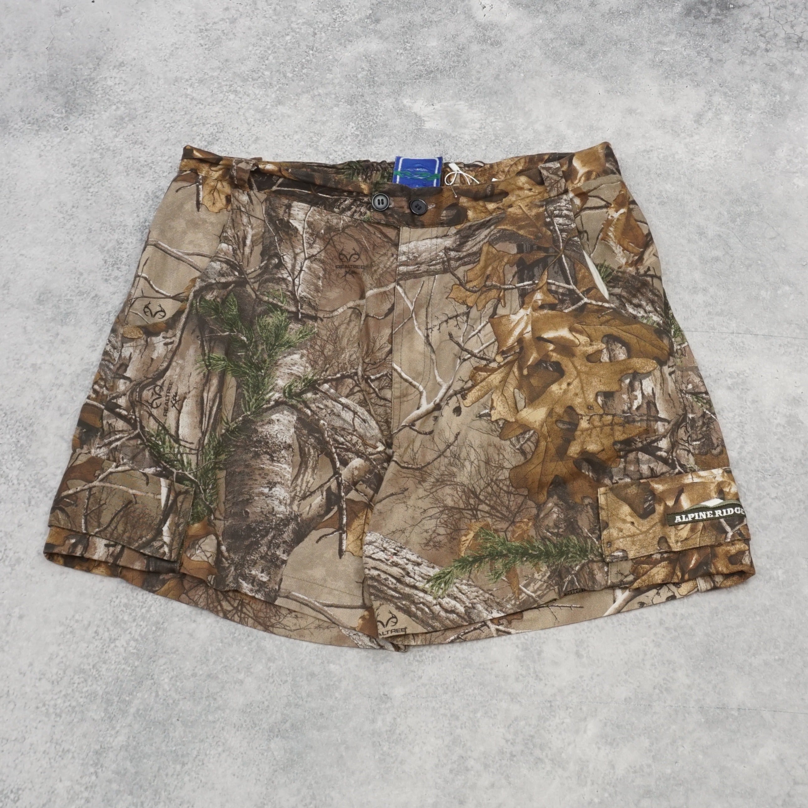 Alpine Ridge Camo Print Shorts