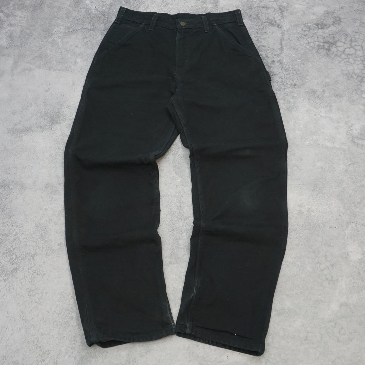 Carhartt Flannel Lined Carpenter Workwear Pants