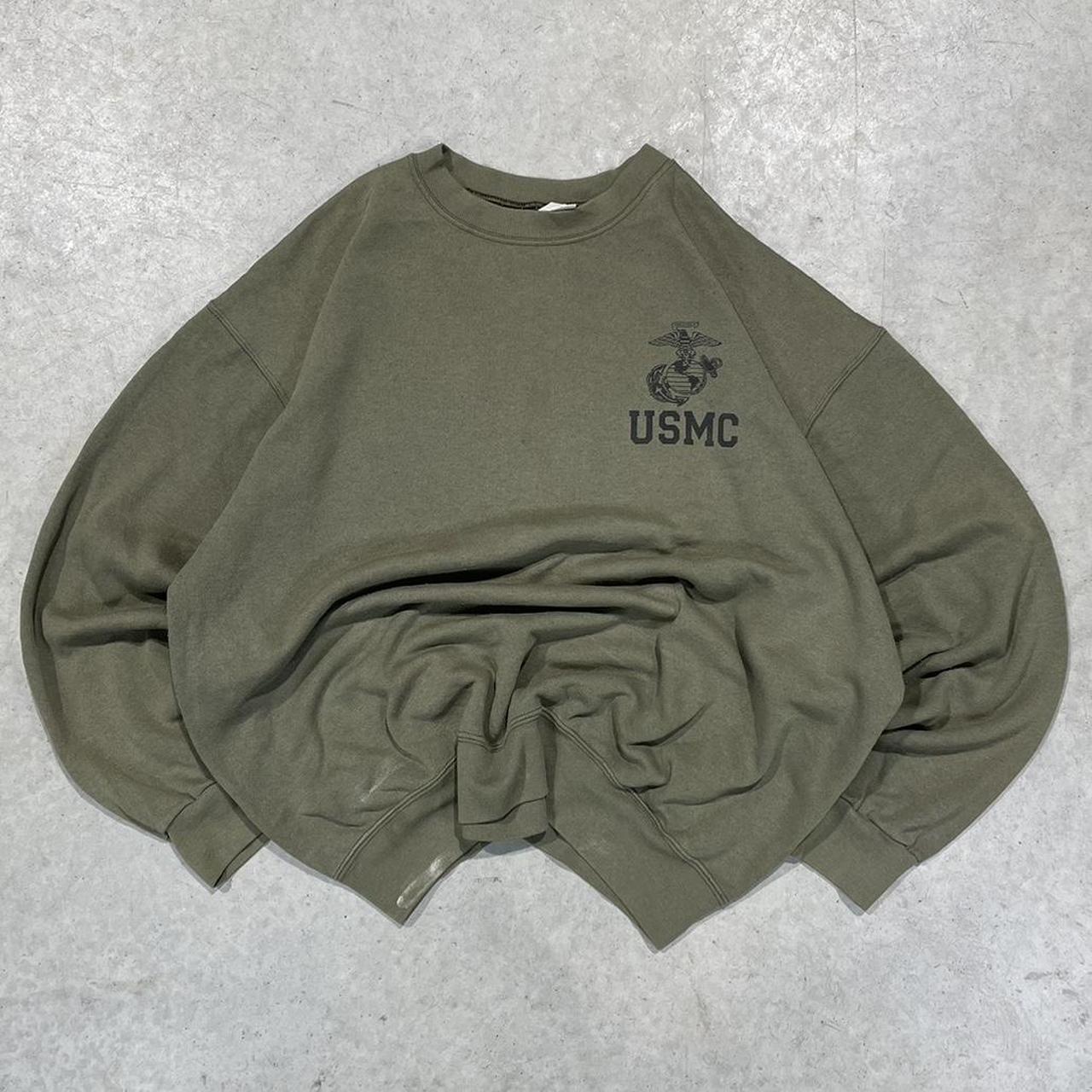 2000s USMC Oversized Crewneck