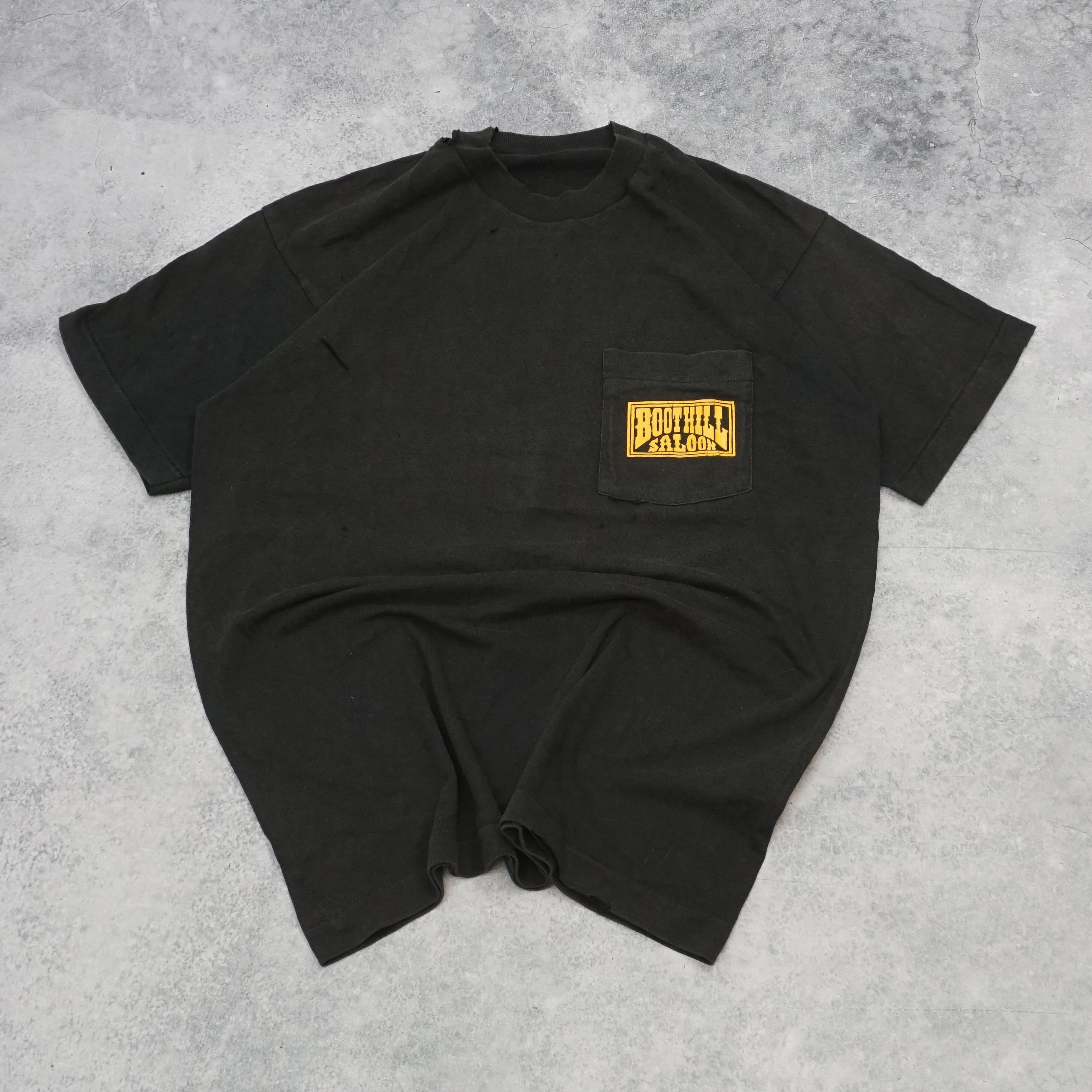 90s Boothill Saloon Daytona Beach Pocket Graphic T-Shirt