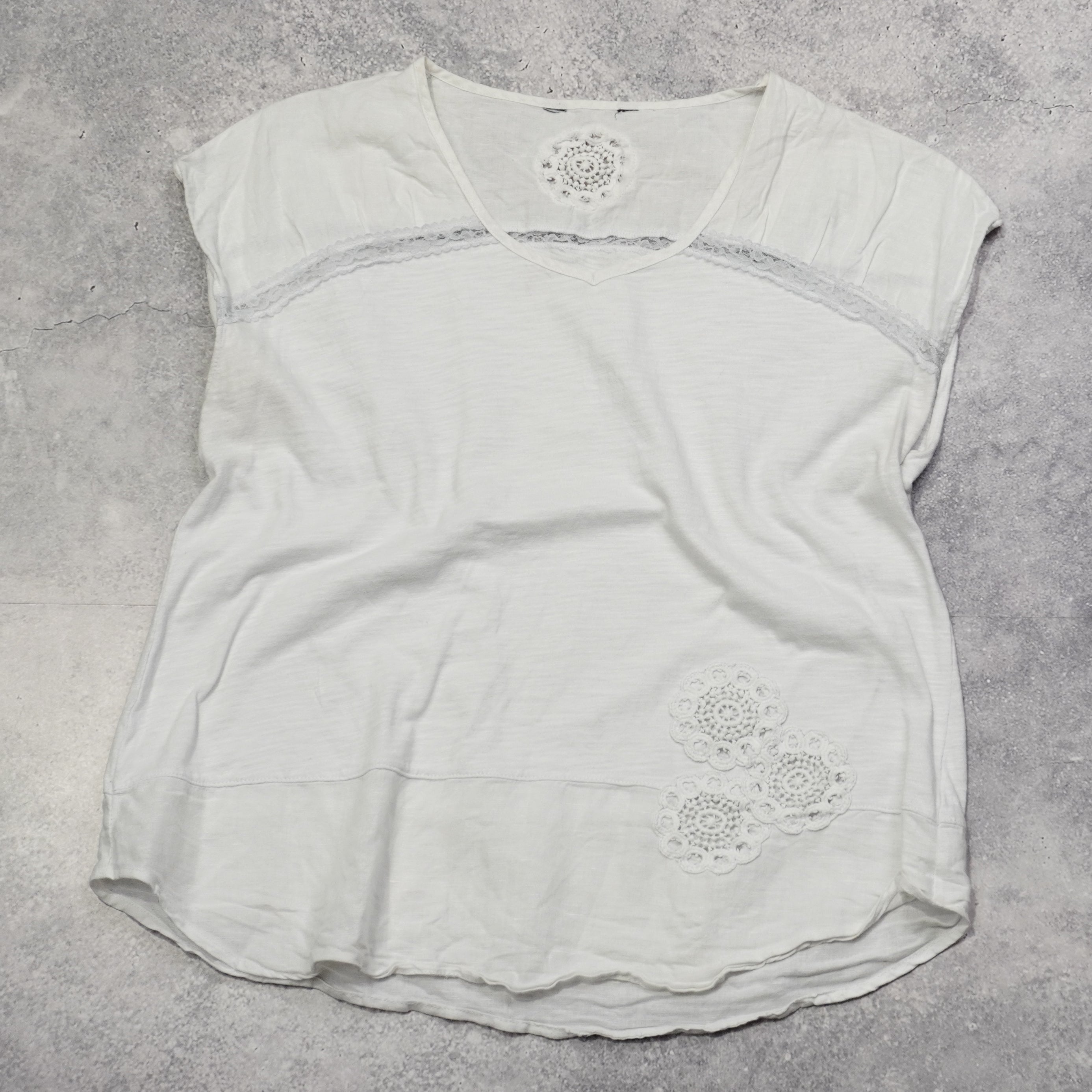 2000s Lace Detail Top