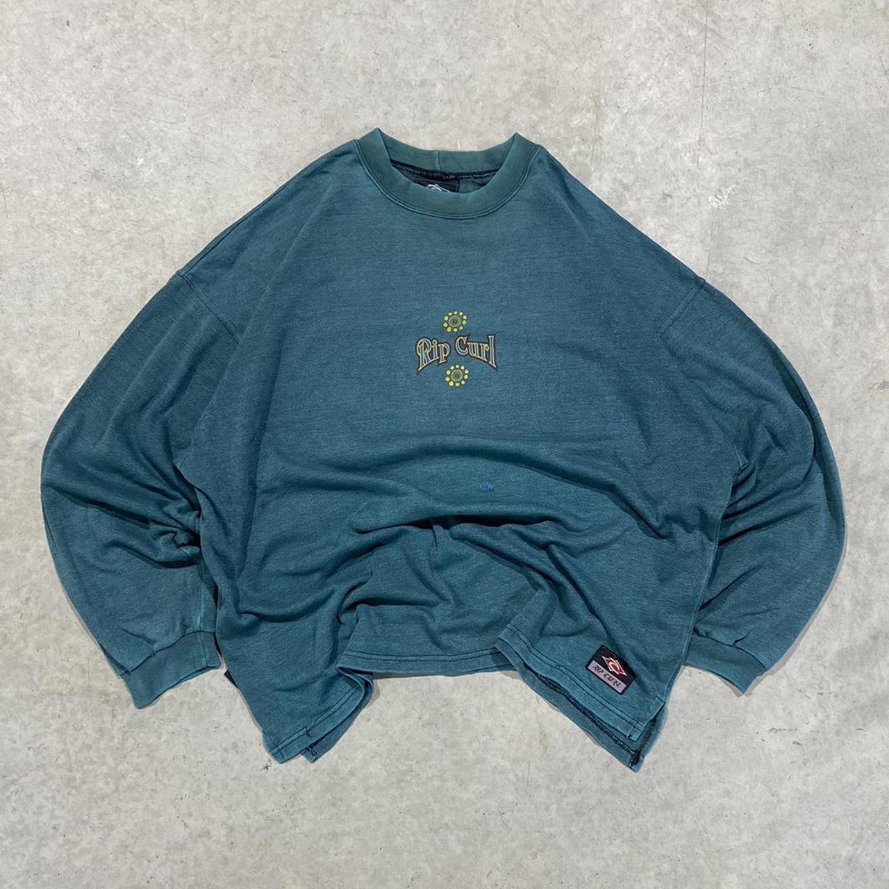 2000s Rip Curl Oversized Crewneck