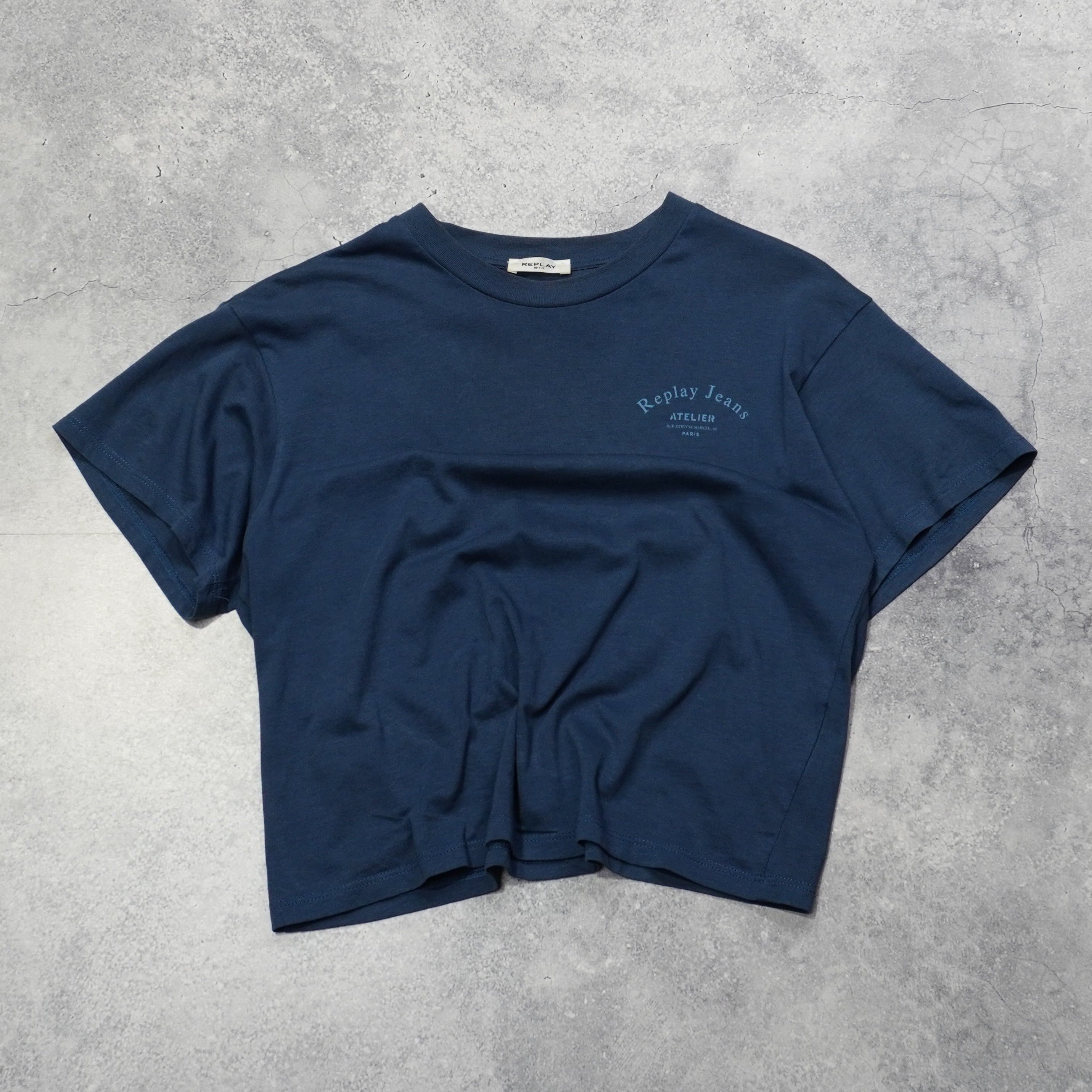 2000s Replay Cropped T-Shirt