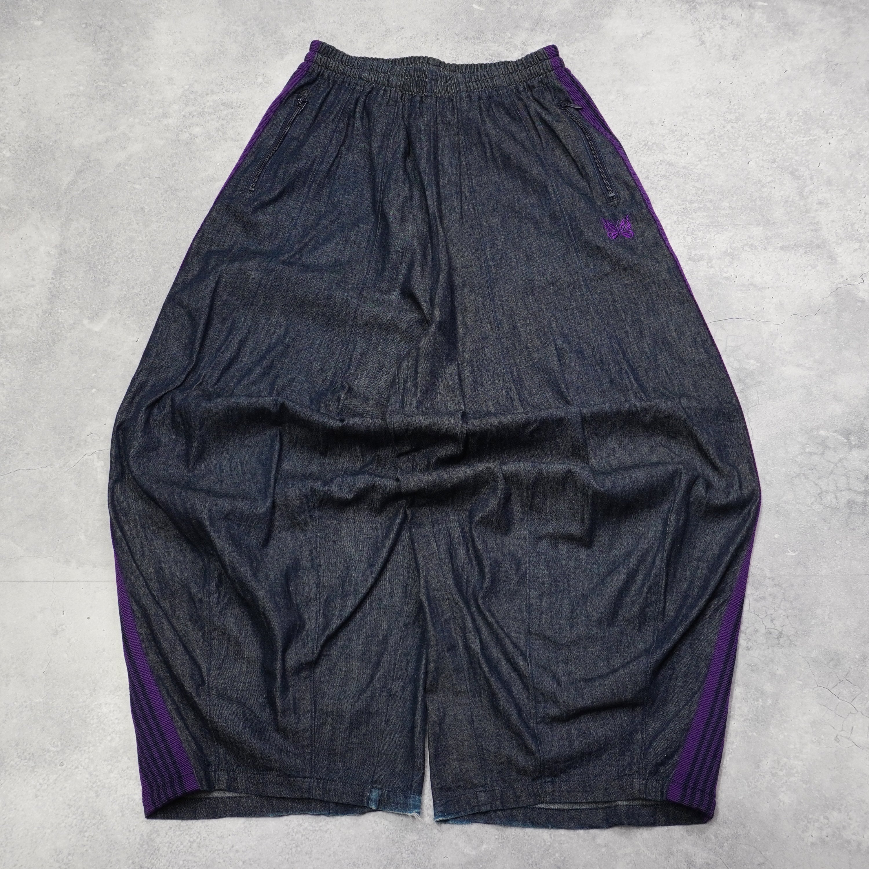 Needles x Nubian Denim Track Pants