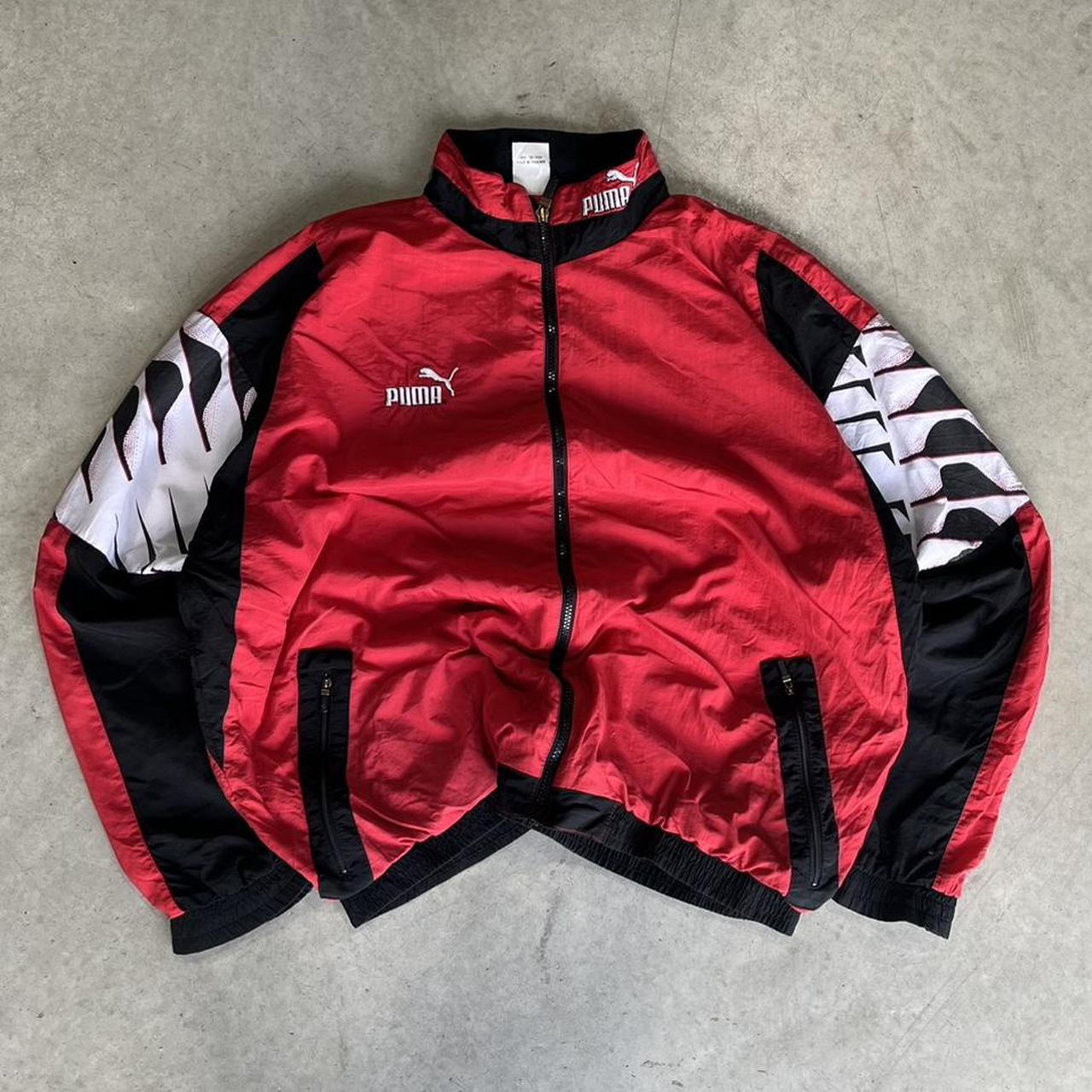 2000s Puma Graphic Track Jacket