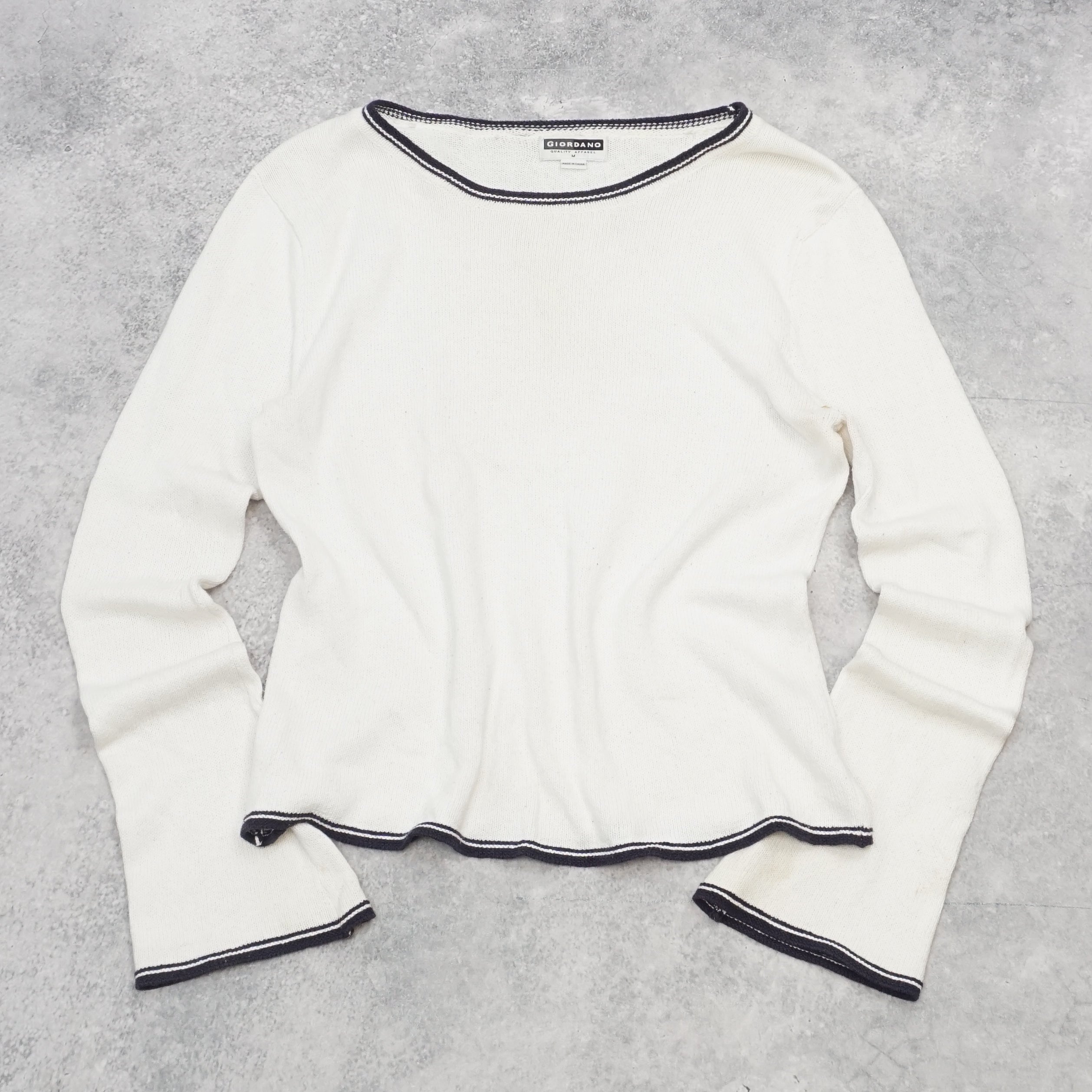 Giordano Ribbed Knit Top