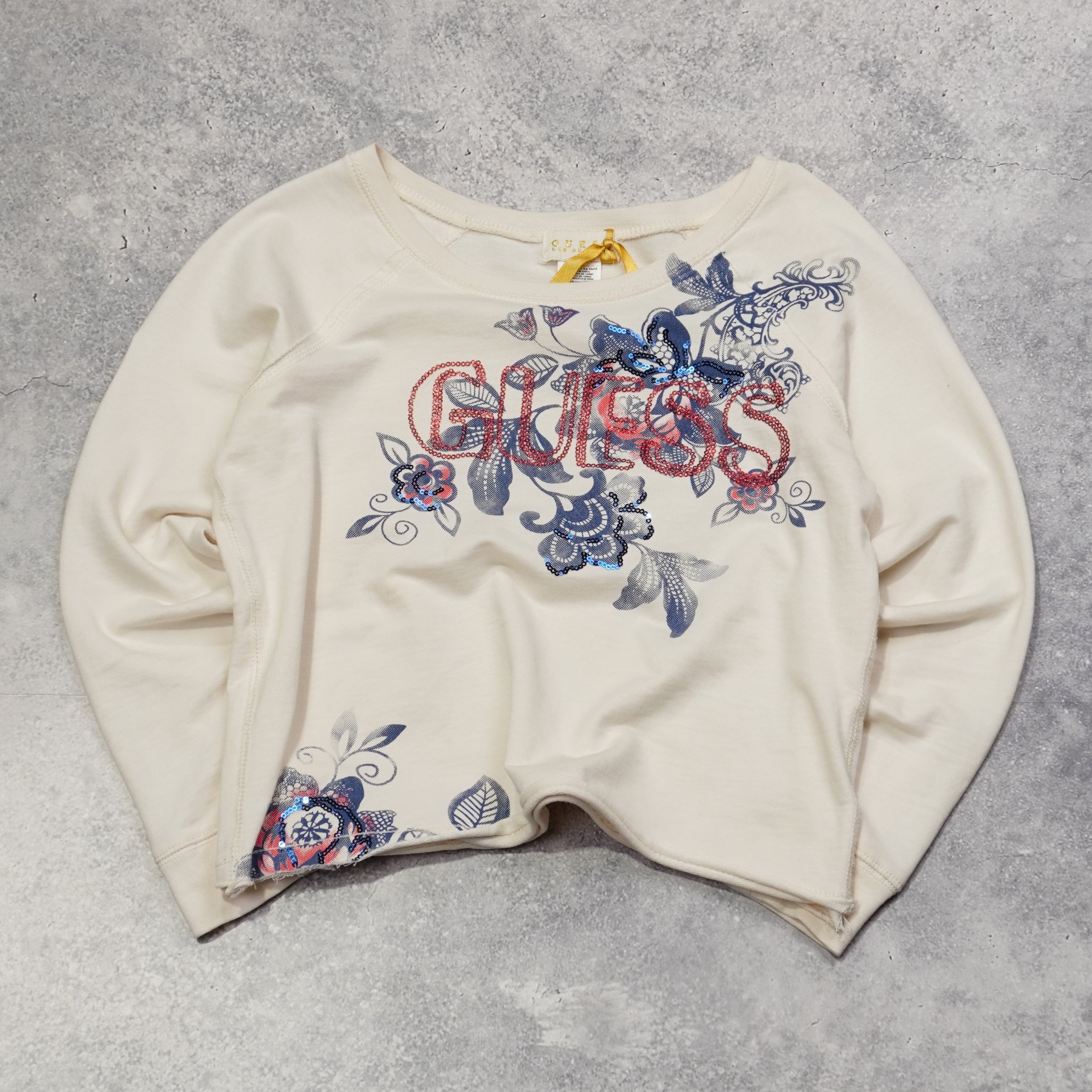 Guess Floral Graphic Sweater