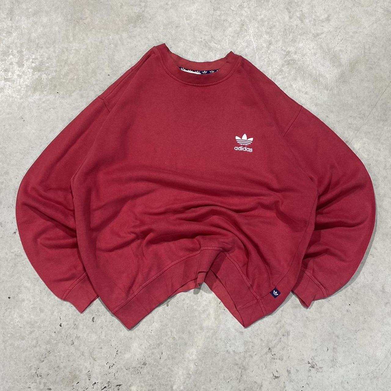 90s Adidas Oversized Crewneck