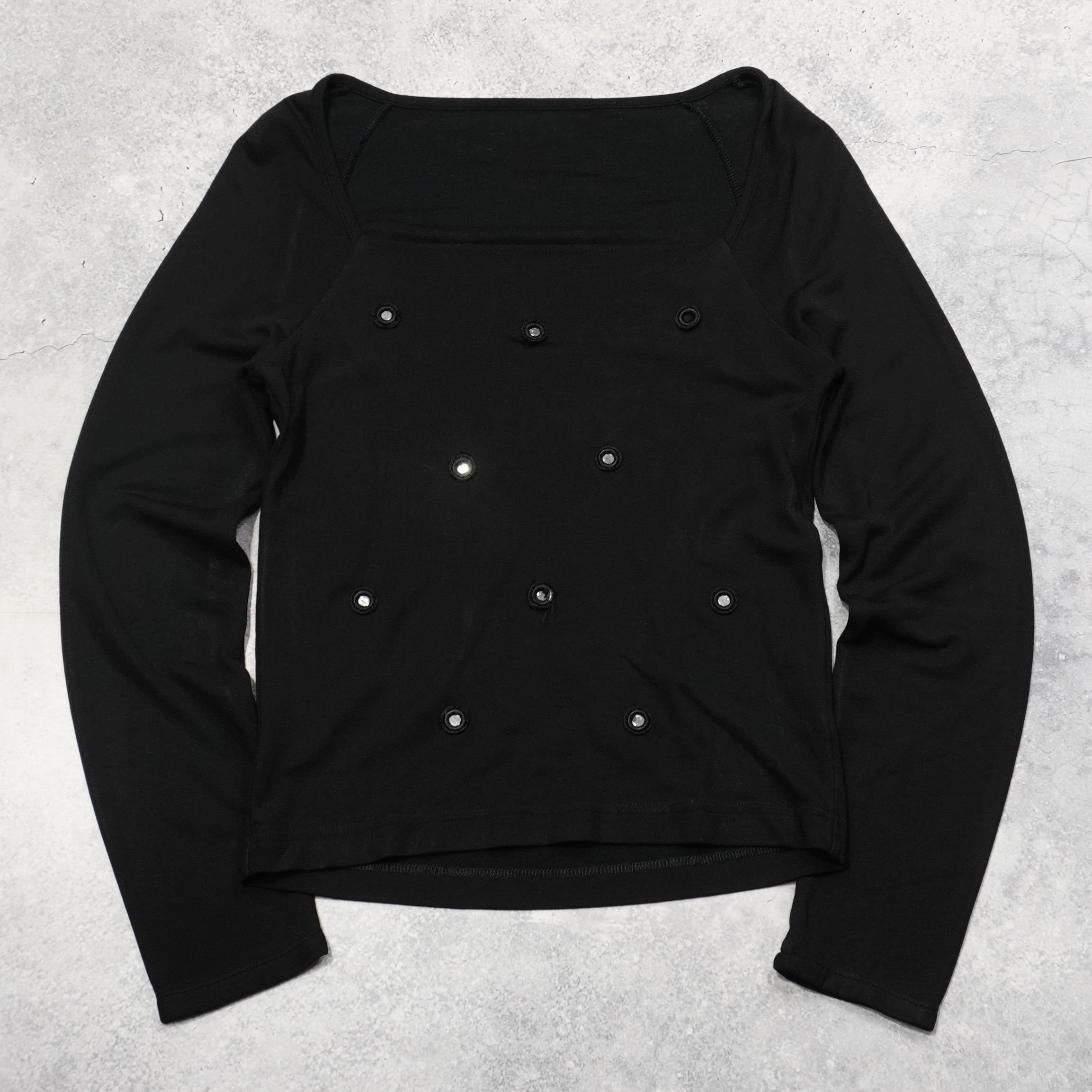 Embellished Long Sleeve Top