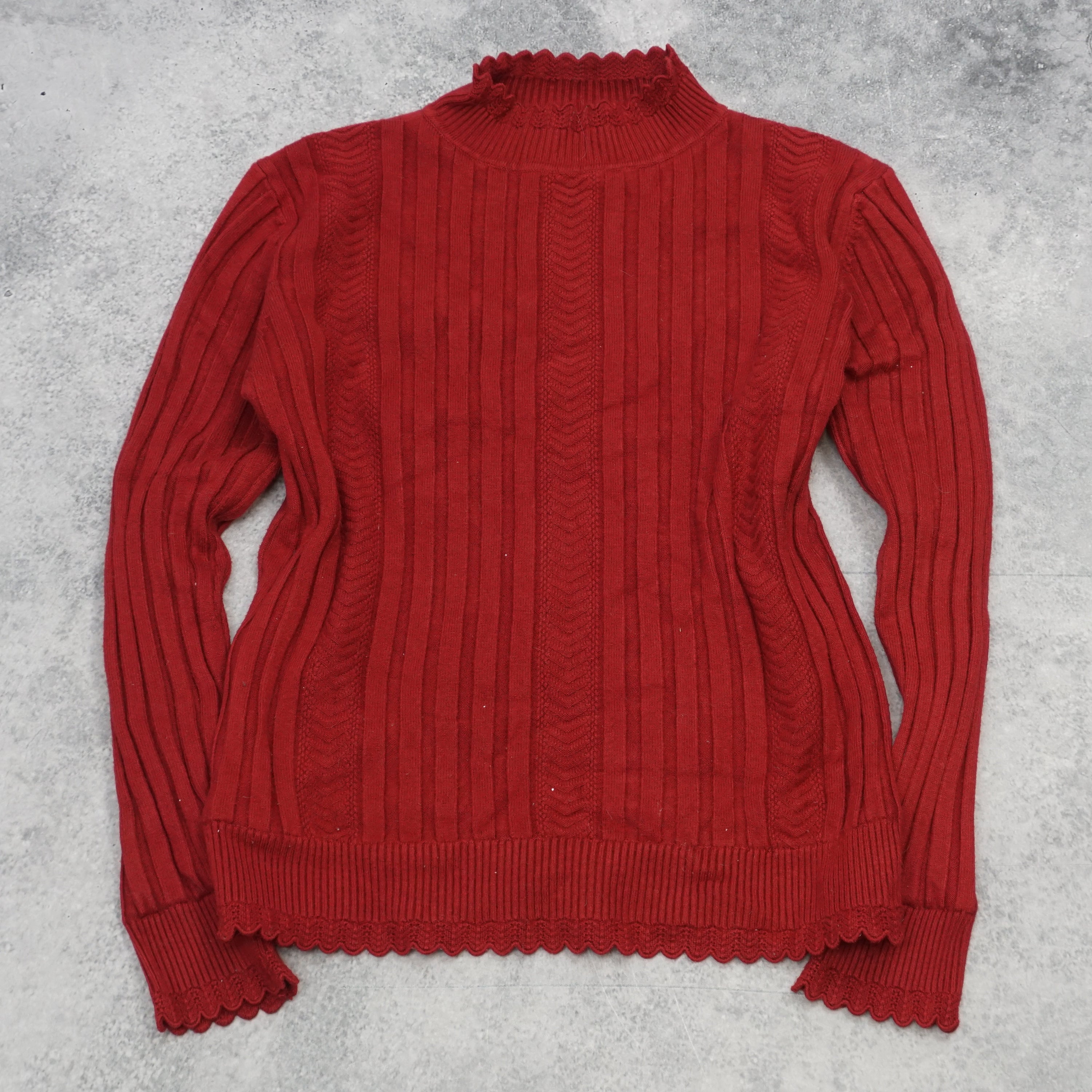Stretch Ribbed Sweater