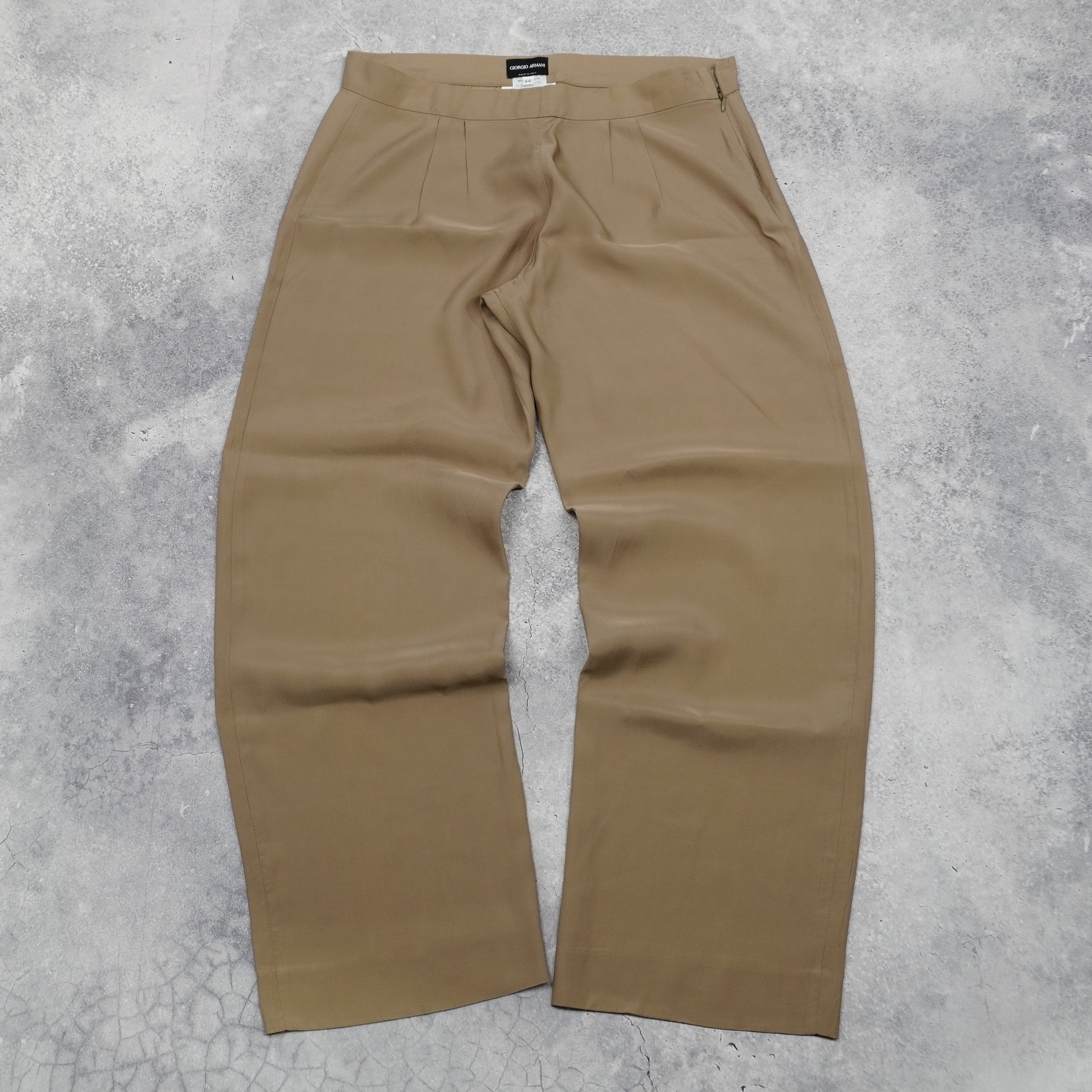 2000s Giorgio Armani Tailored Wide Leg Pants