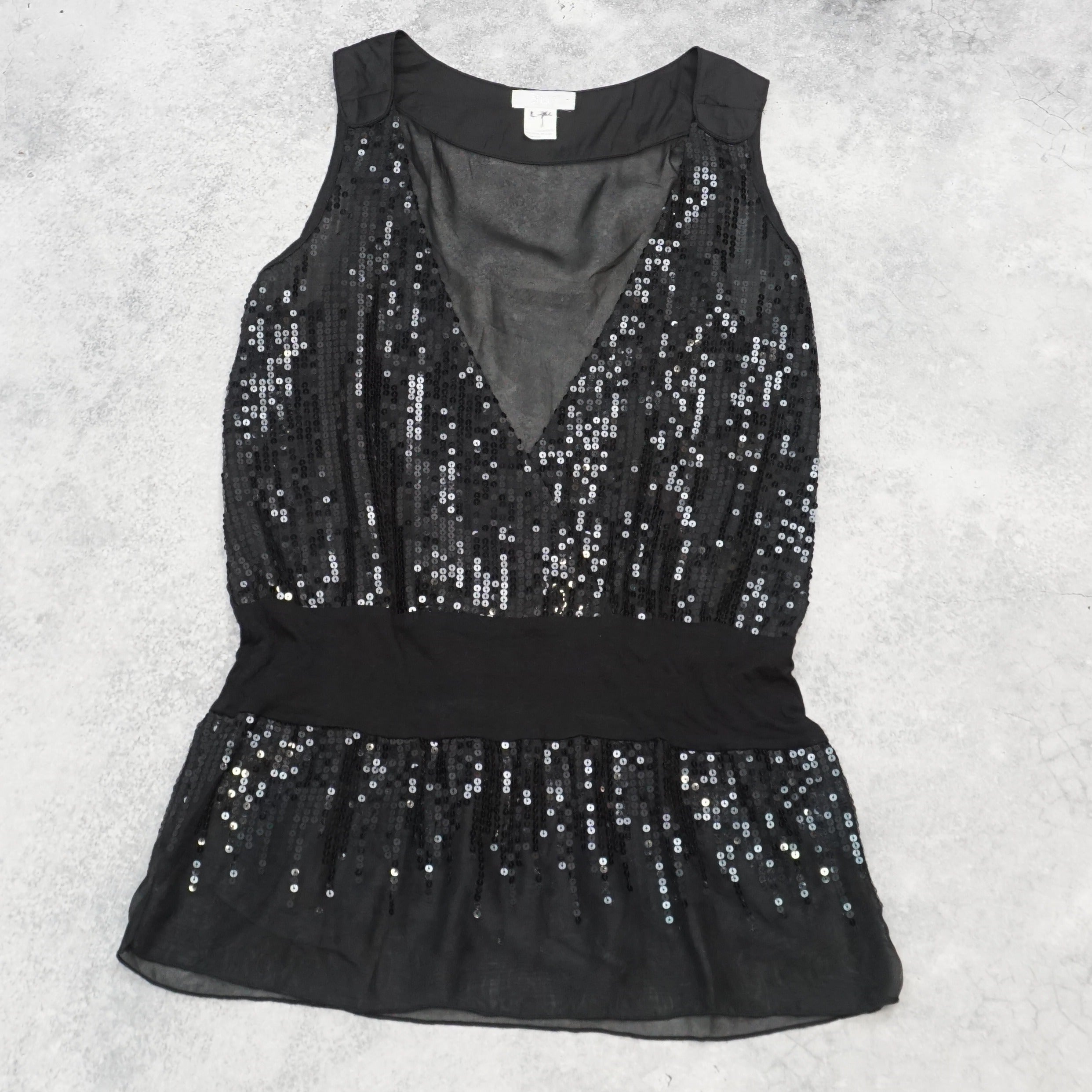 2000s Sequin Detail Top