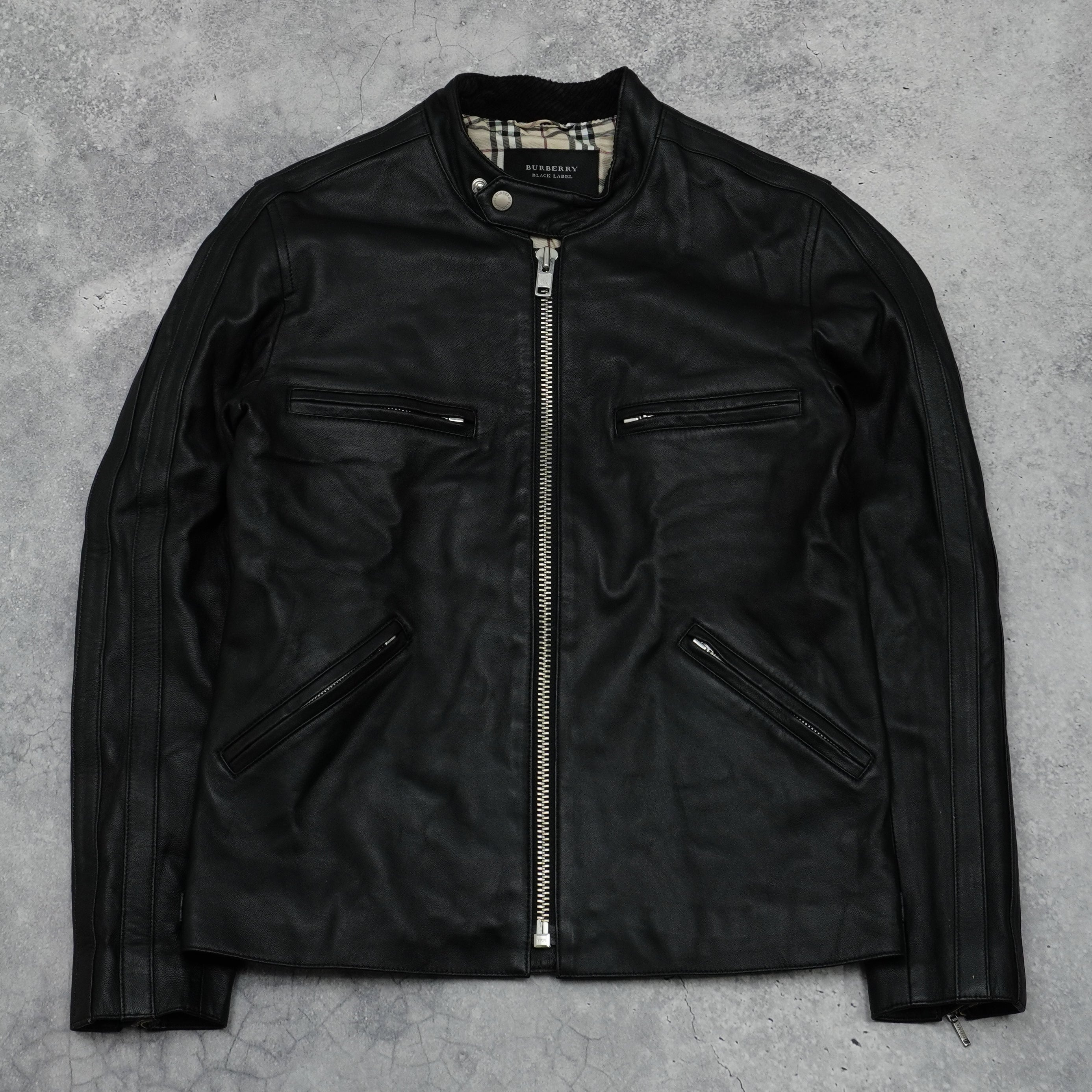 Burberry Black Label Leather Jacket