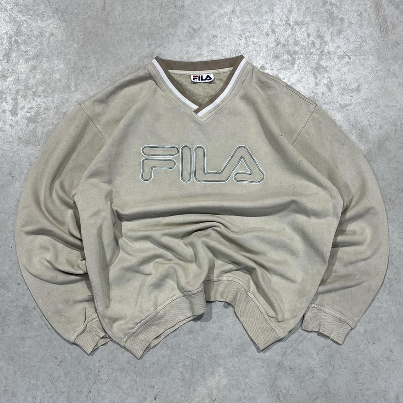 2000s FILA Oversized Crewneck