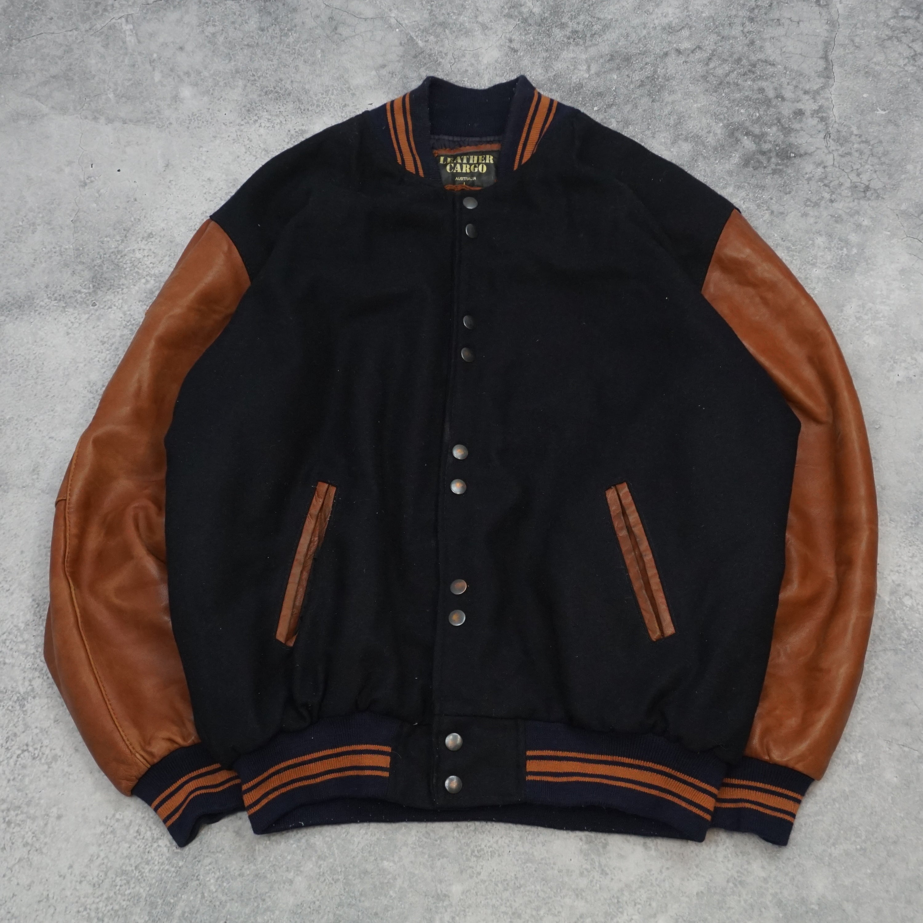 Leather Cargo N/A Jacket