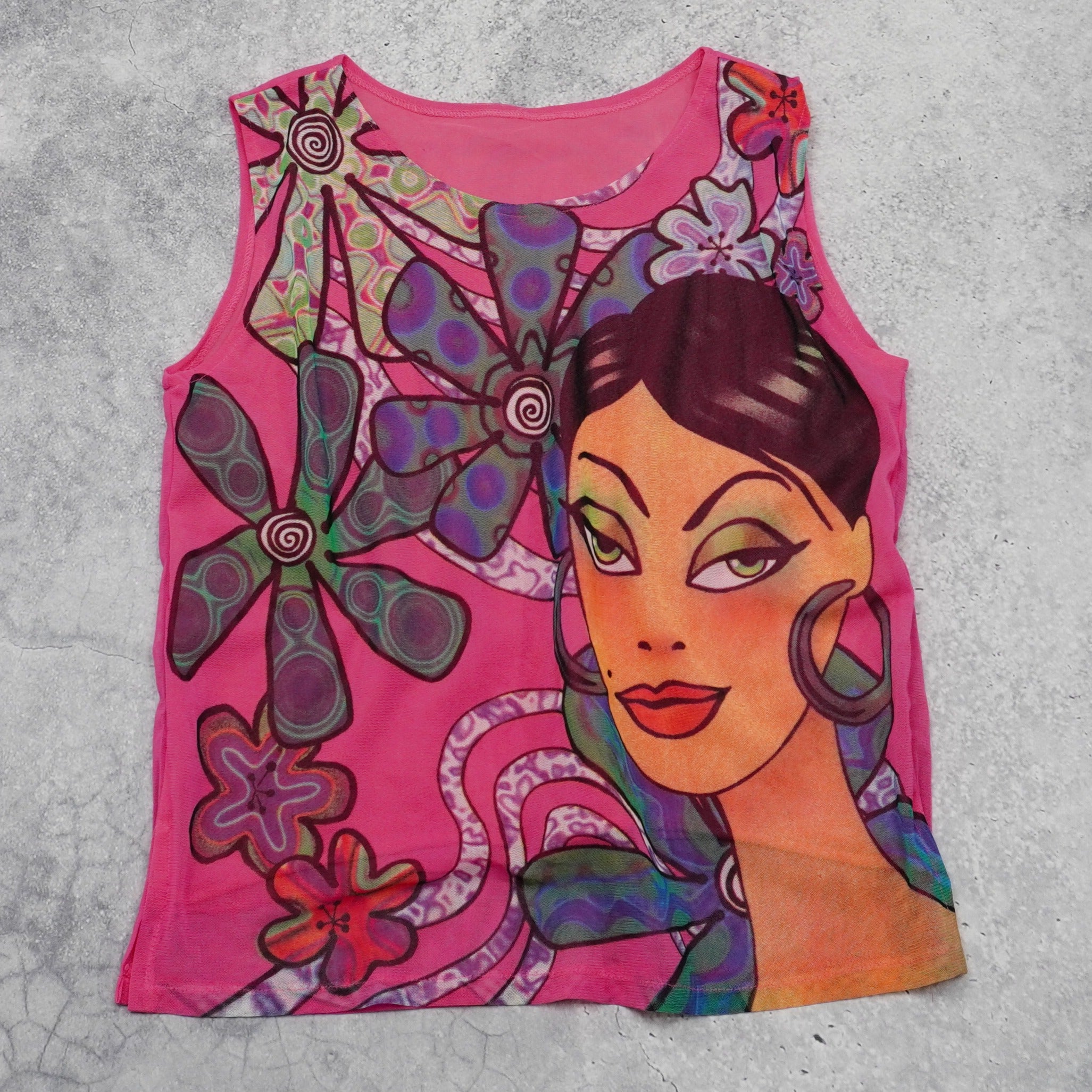 2000s Mesh Tank Top