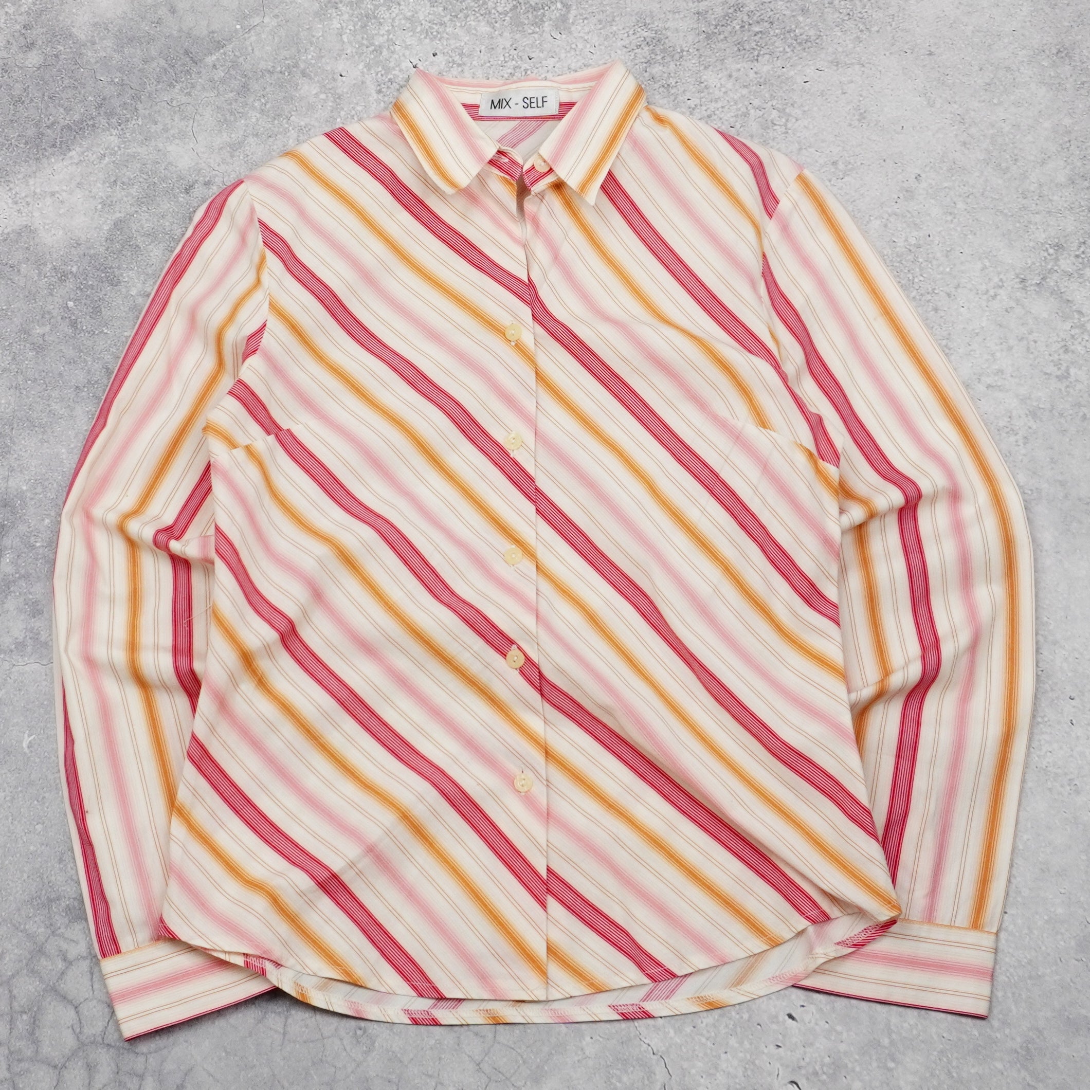 2000s Mix Self Button Up