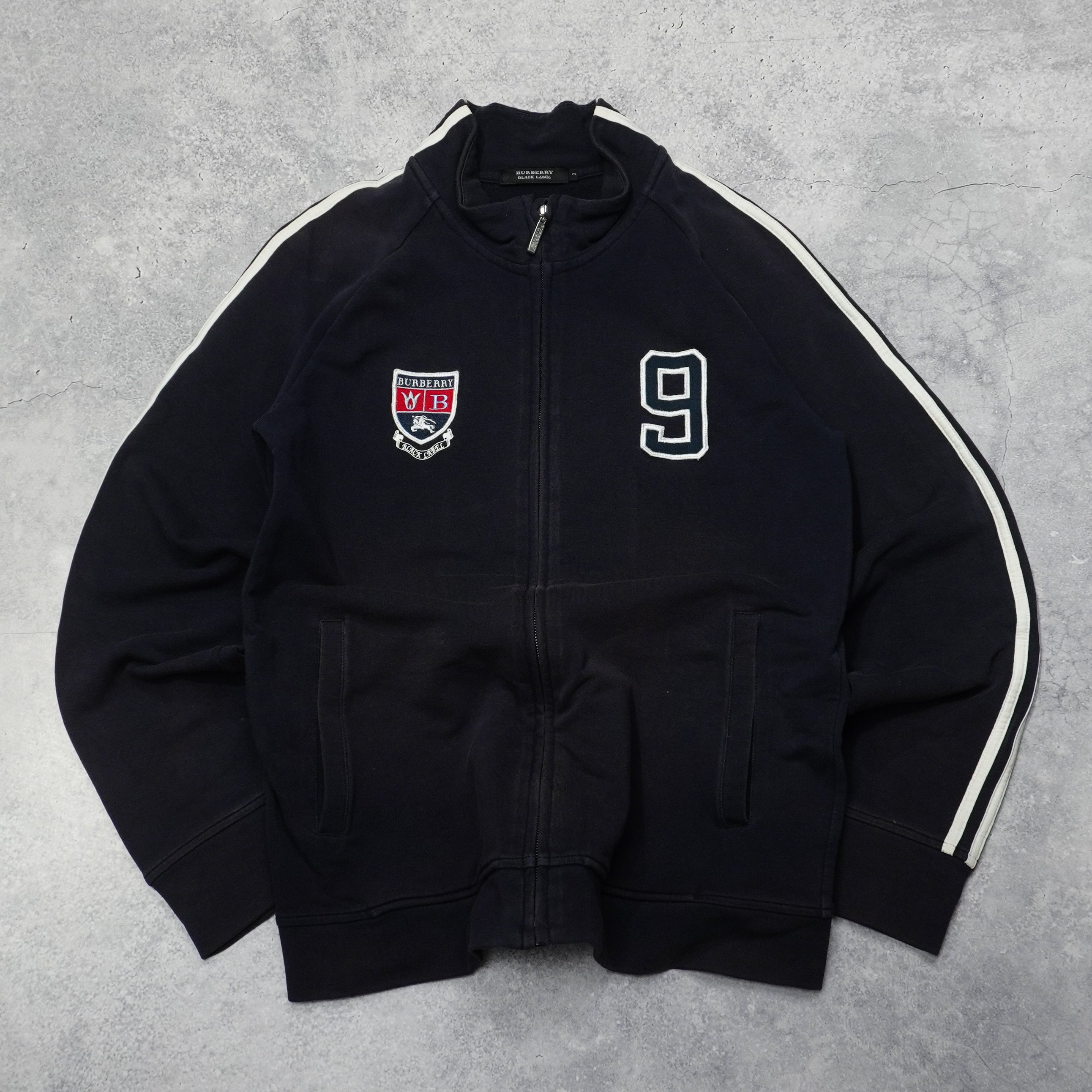 2000s Burberry Black Label Zip Up