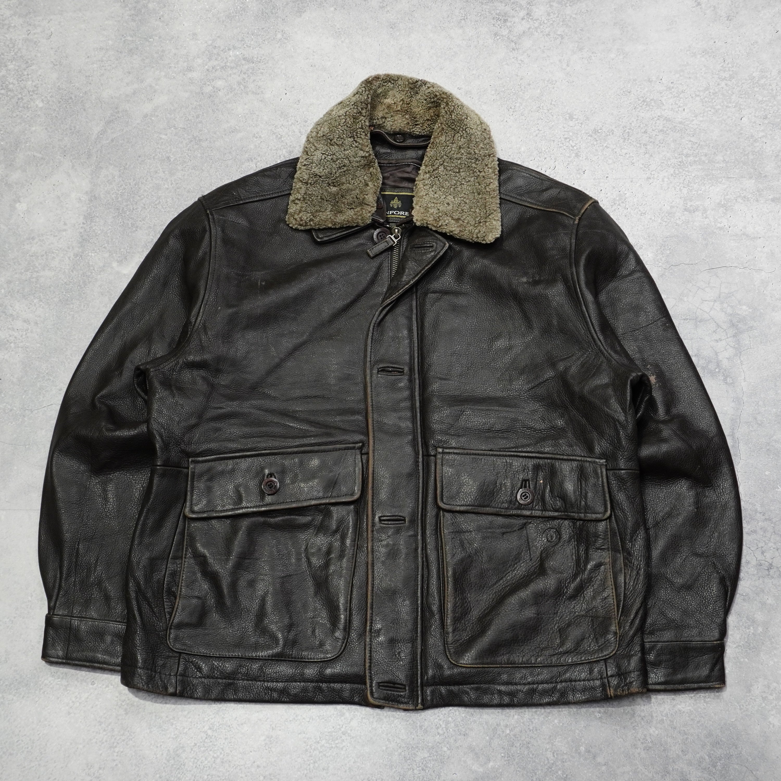 2000s Rainforest Leather Jacket
