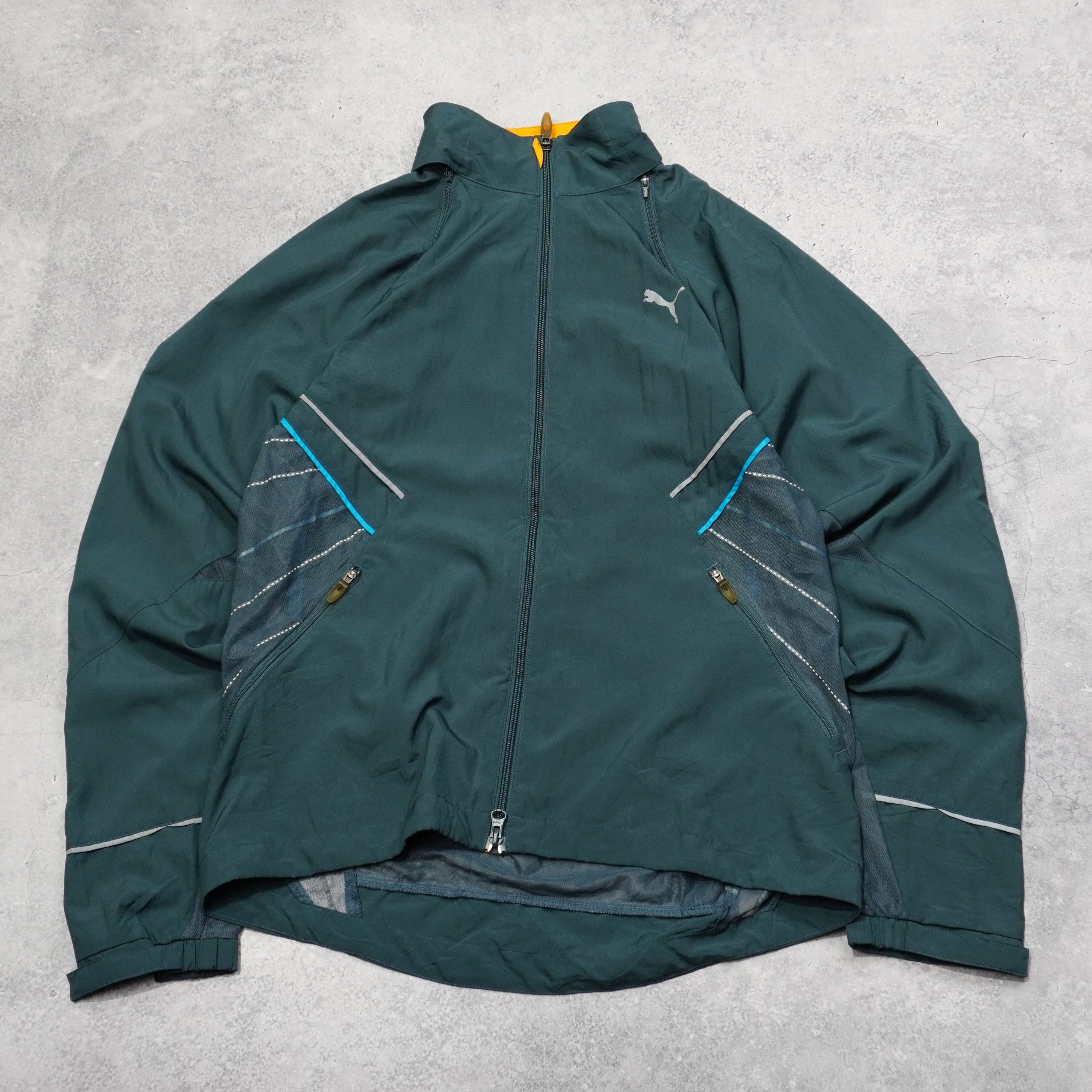 Puma Ventilated Zip Off Windbreaker Hoodie
