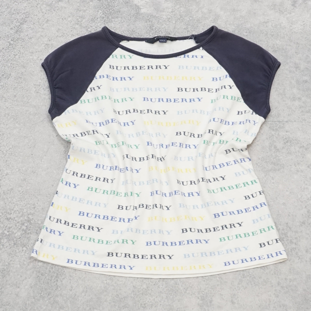 2000s Burberry Logo Raglan T-Shirt