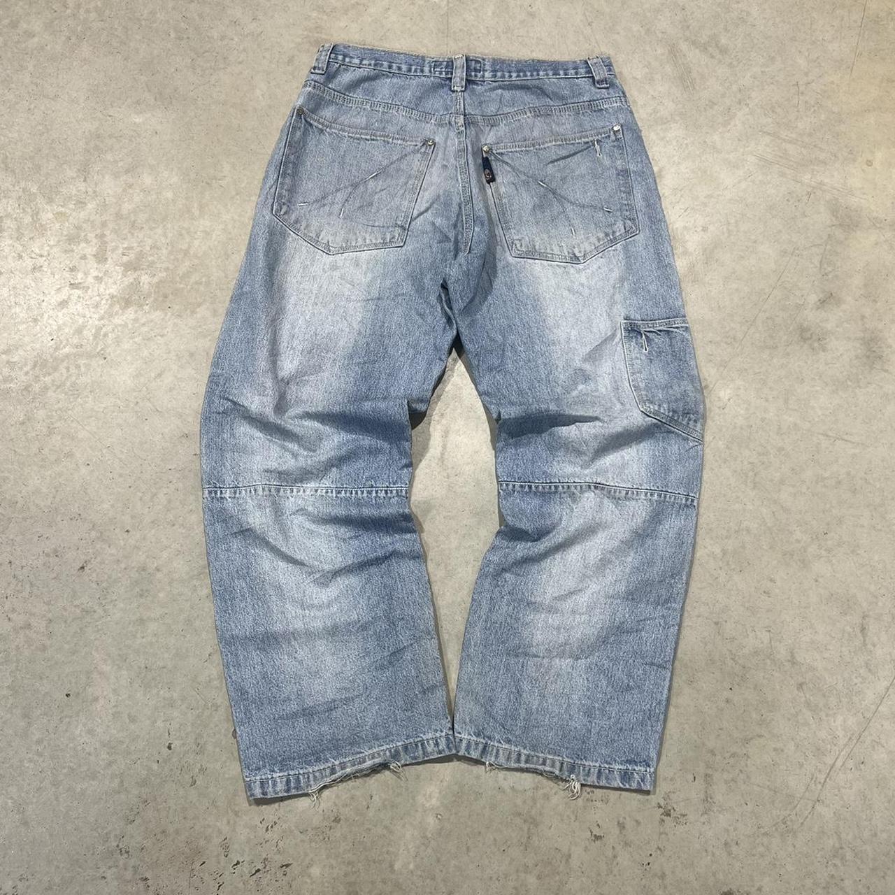2000s Feuer Baggy Jeans
