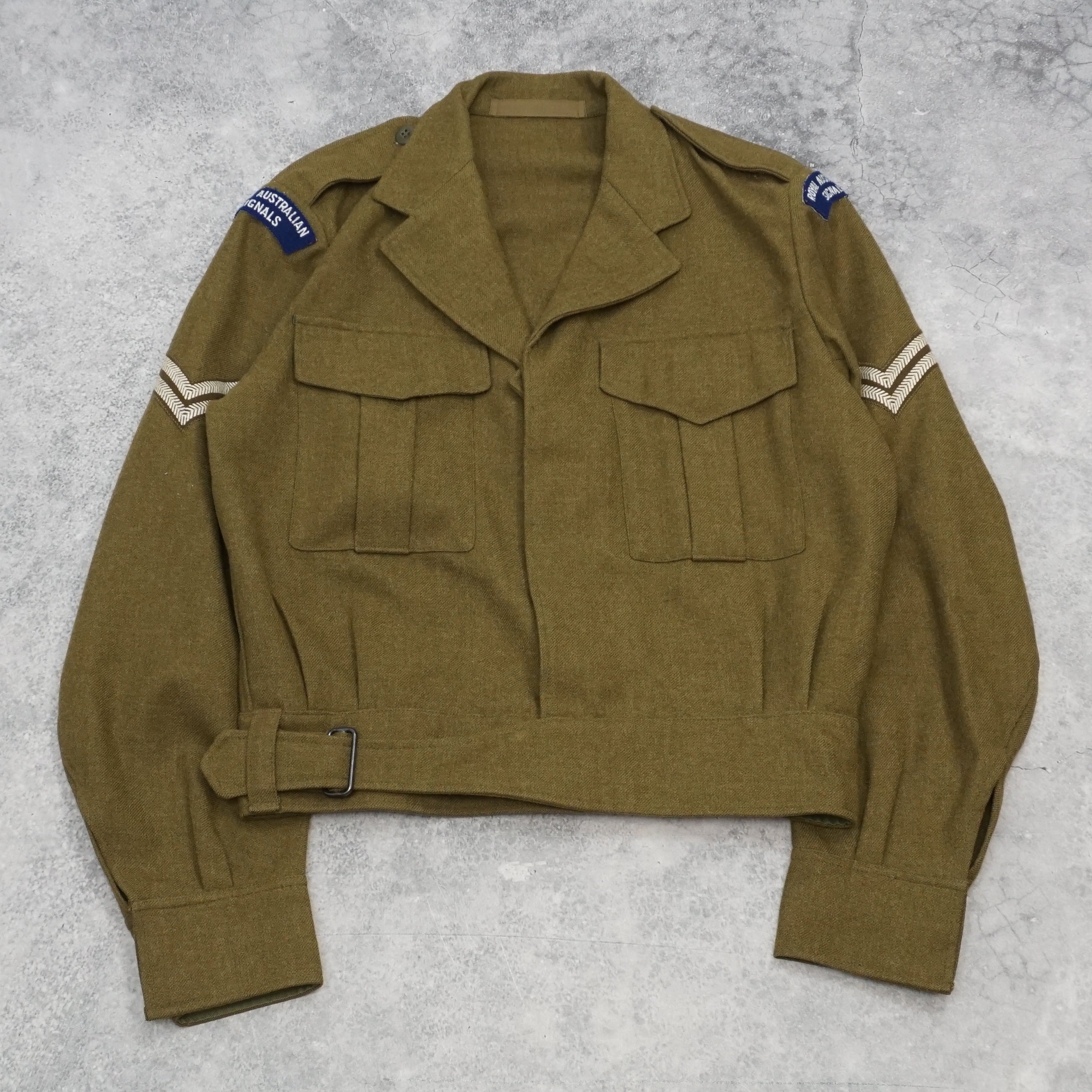 Australians Signals Embroidered Military Jacket