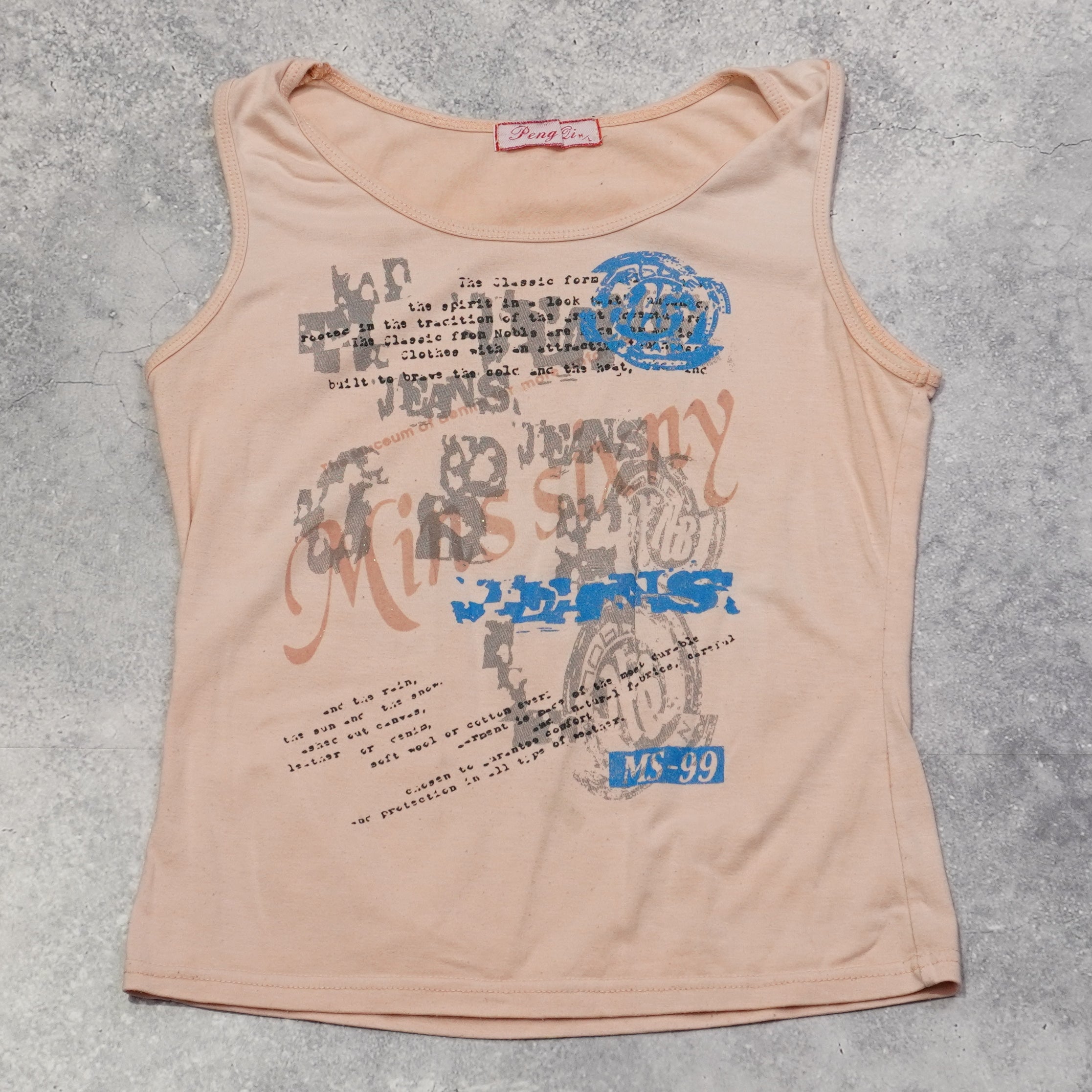 2000s Peng Yin Tank Top