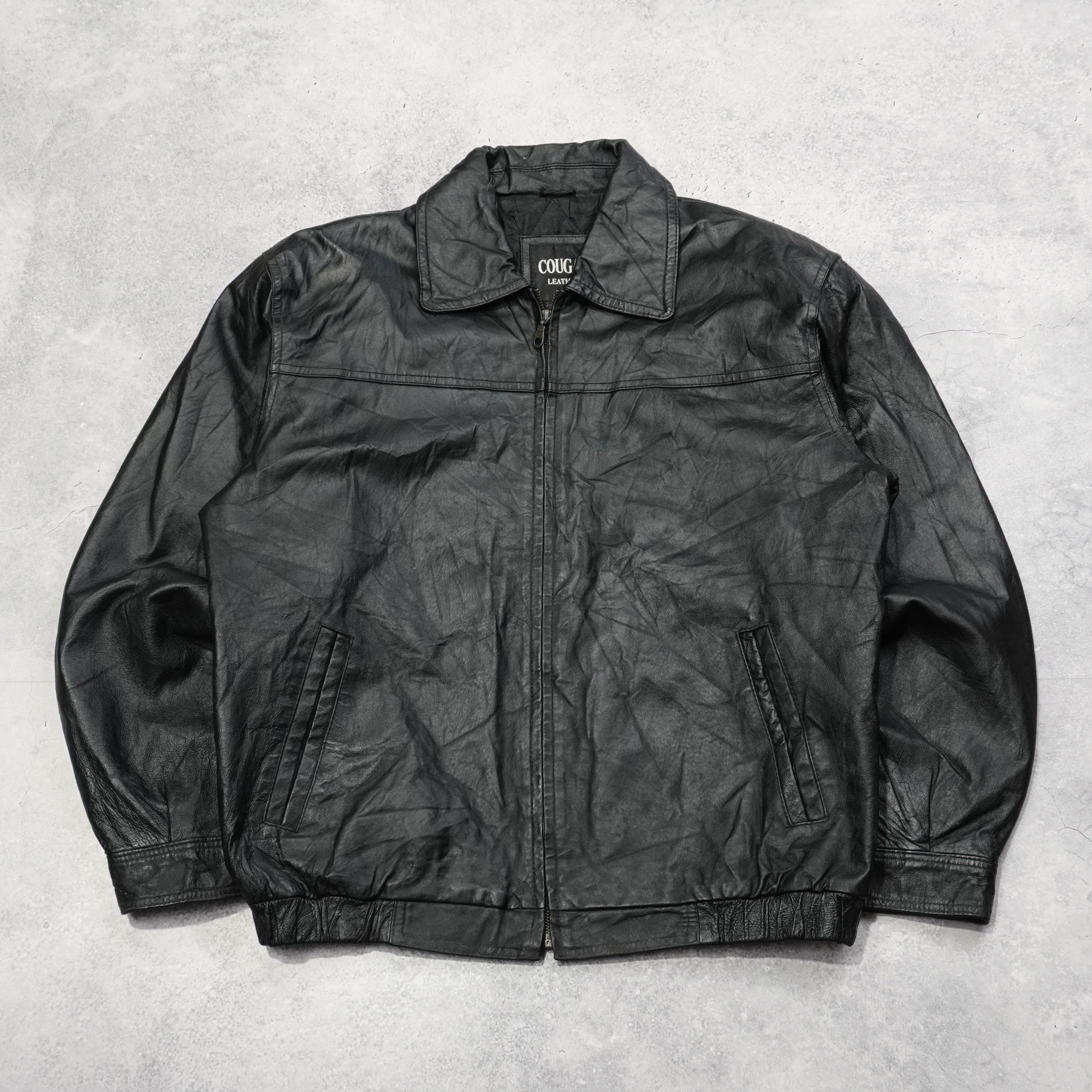 90s Cougar Leather Jacket