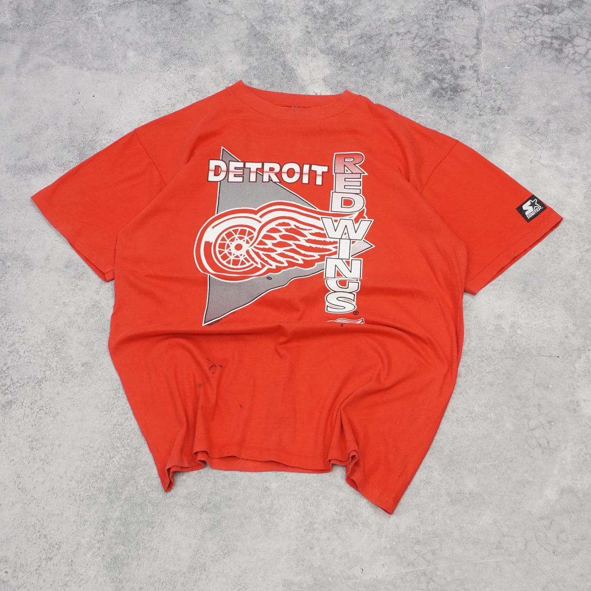 90s Starter Detroit Red Wings Graphic T-Shirt