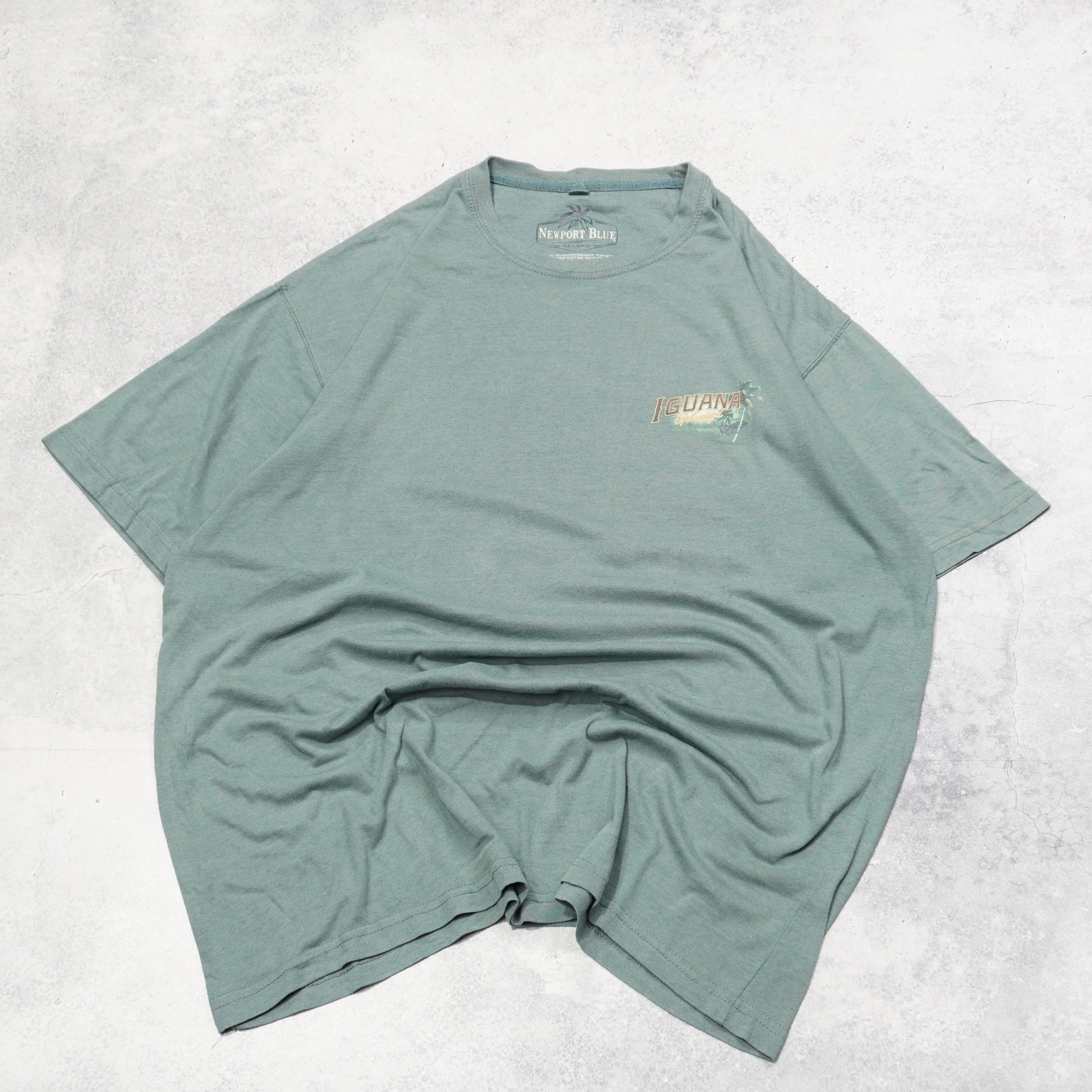 Newport Blue Iguana Graphic T-Shirt