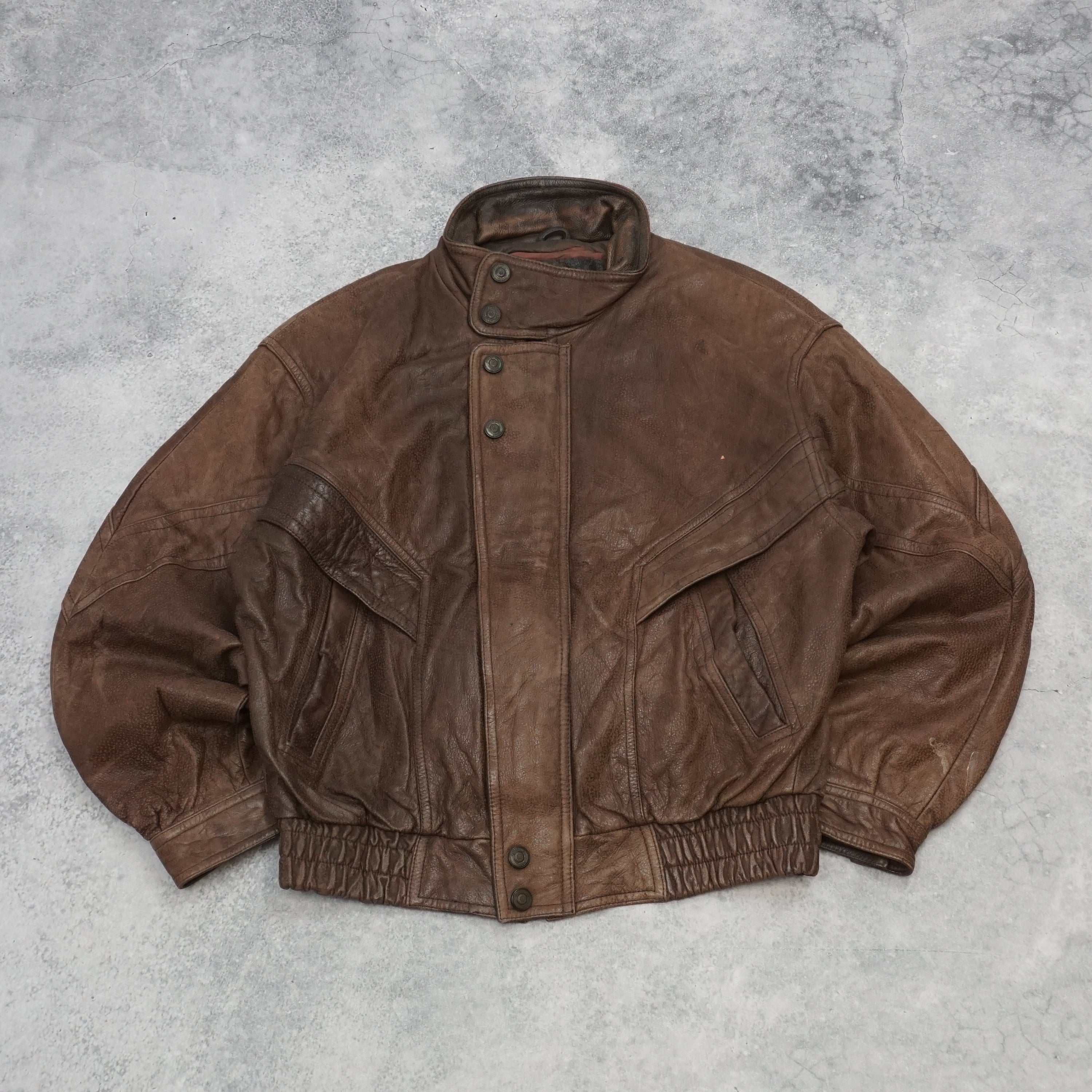 90s Wilson's Adventure Bound Leather Jacket