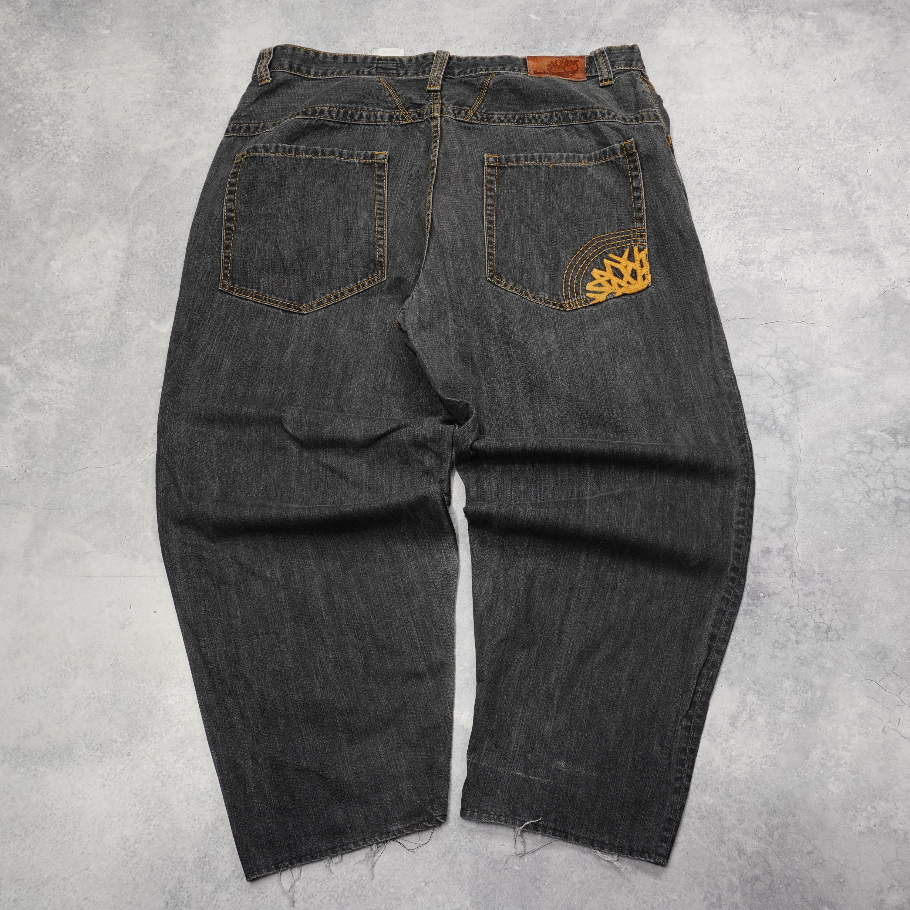2000s Timberland Embroidered Jeans