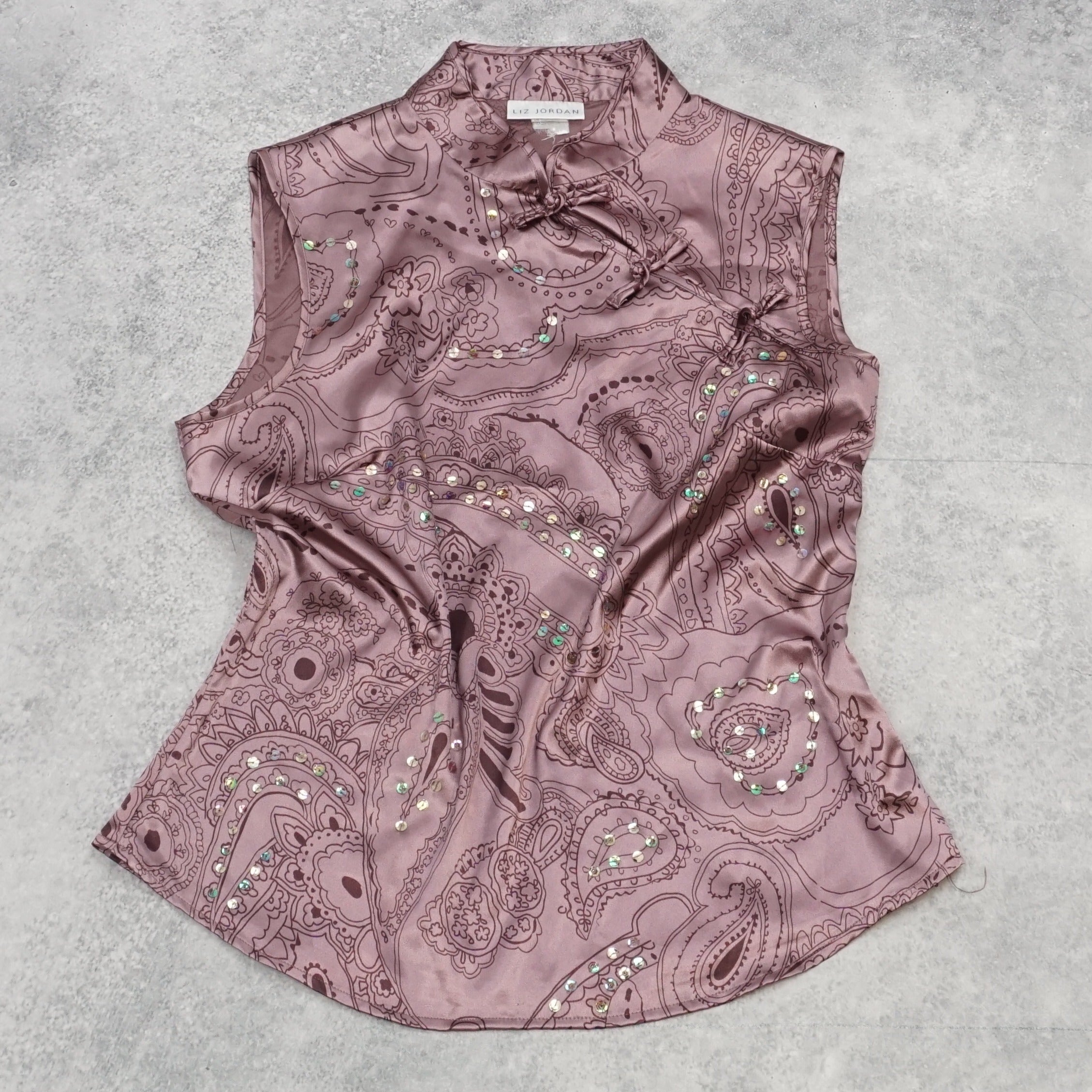 Liz Jordan Paisley Print Shirt