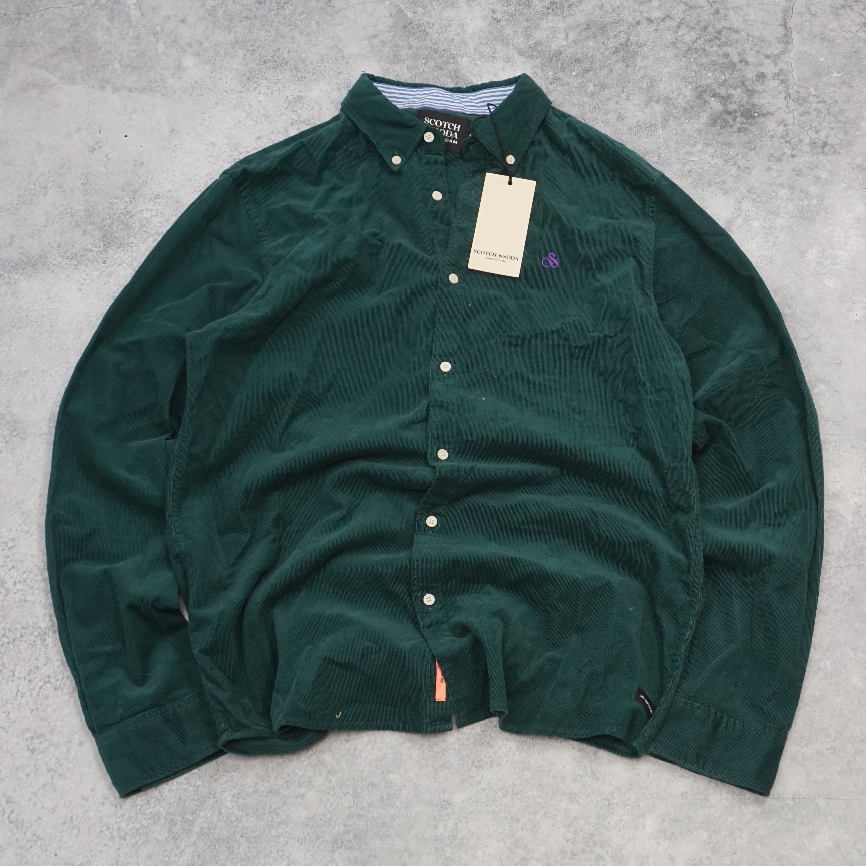 Scotch & Soda Slim Fit Corduroy Shirt
