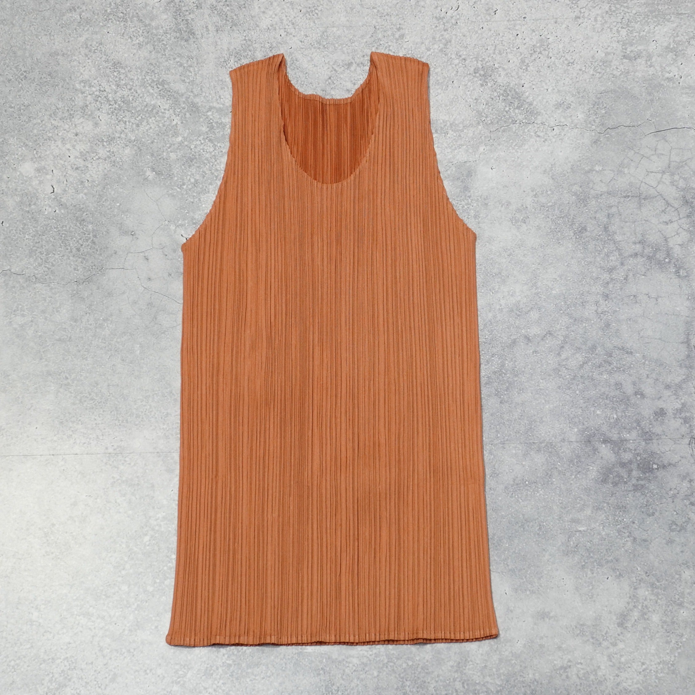 Issey Miyake Pleated Tank Top