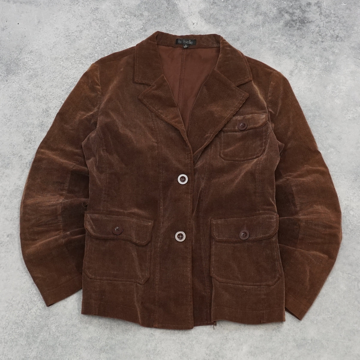 2000s B. Belle Corduroy Blazer