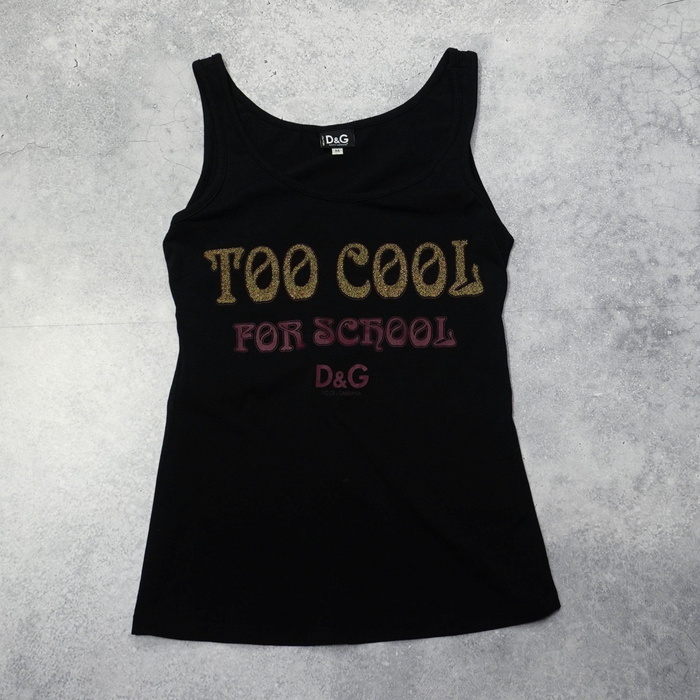 2000s Dolce & Gabbana Tank Top