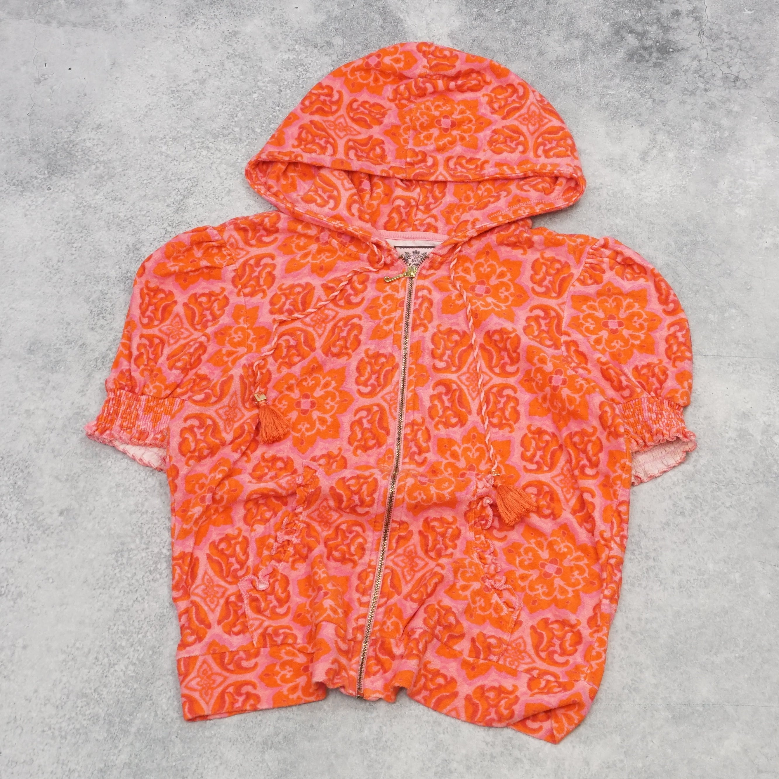2000s Juicy Couture Towel Hoodie