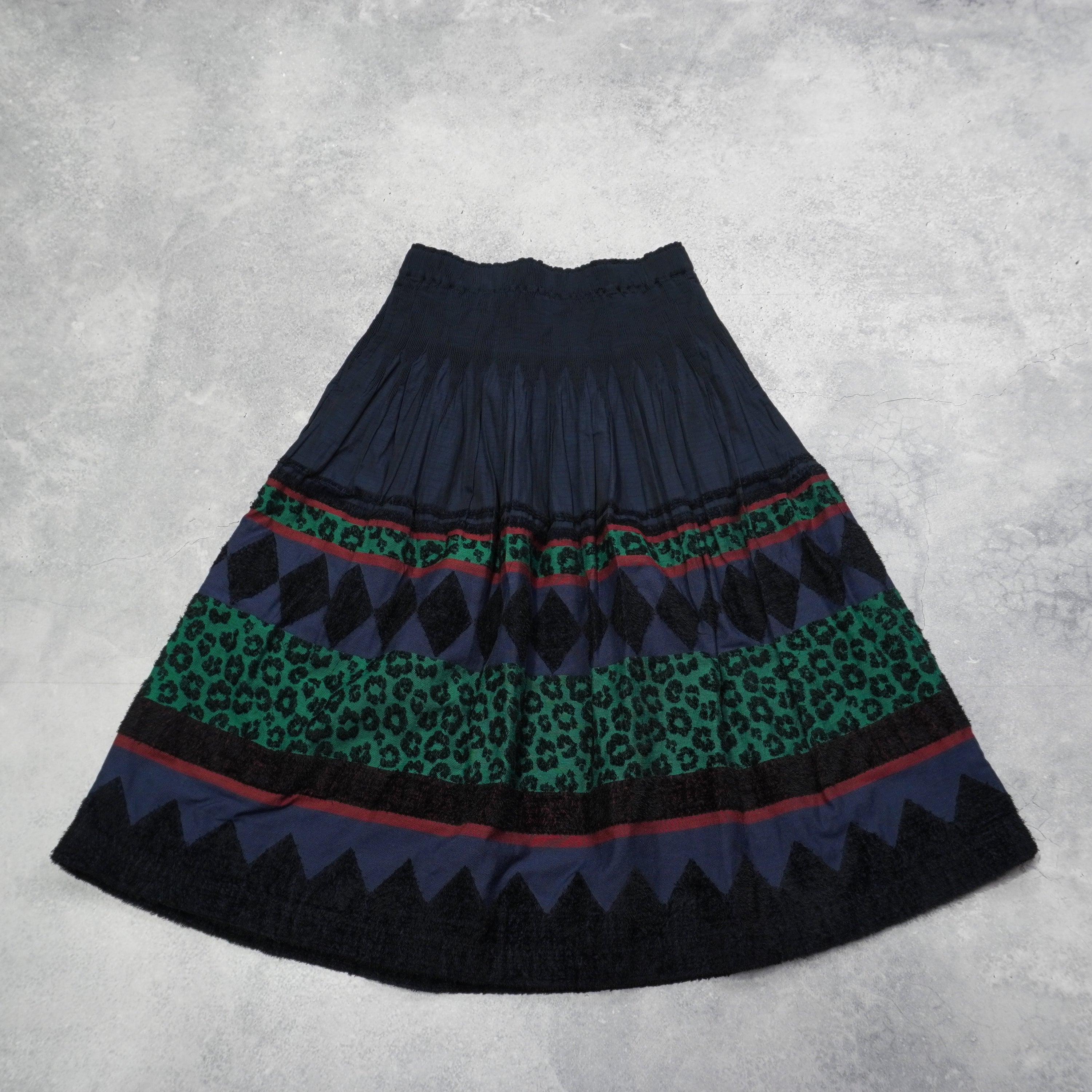 Issey Miyake ME Patterned Skirt