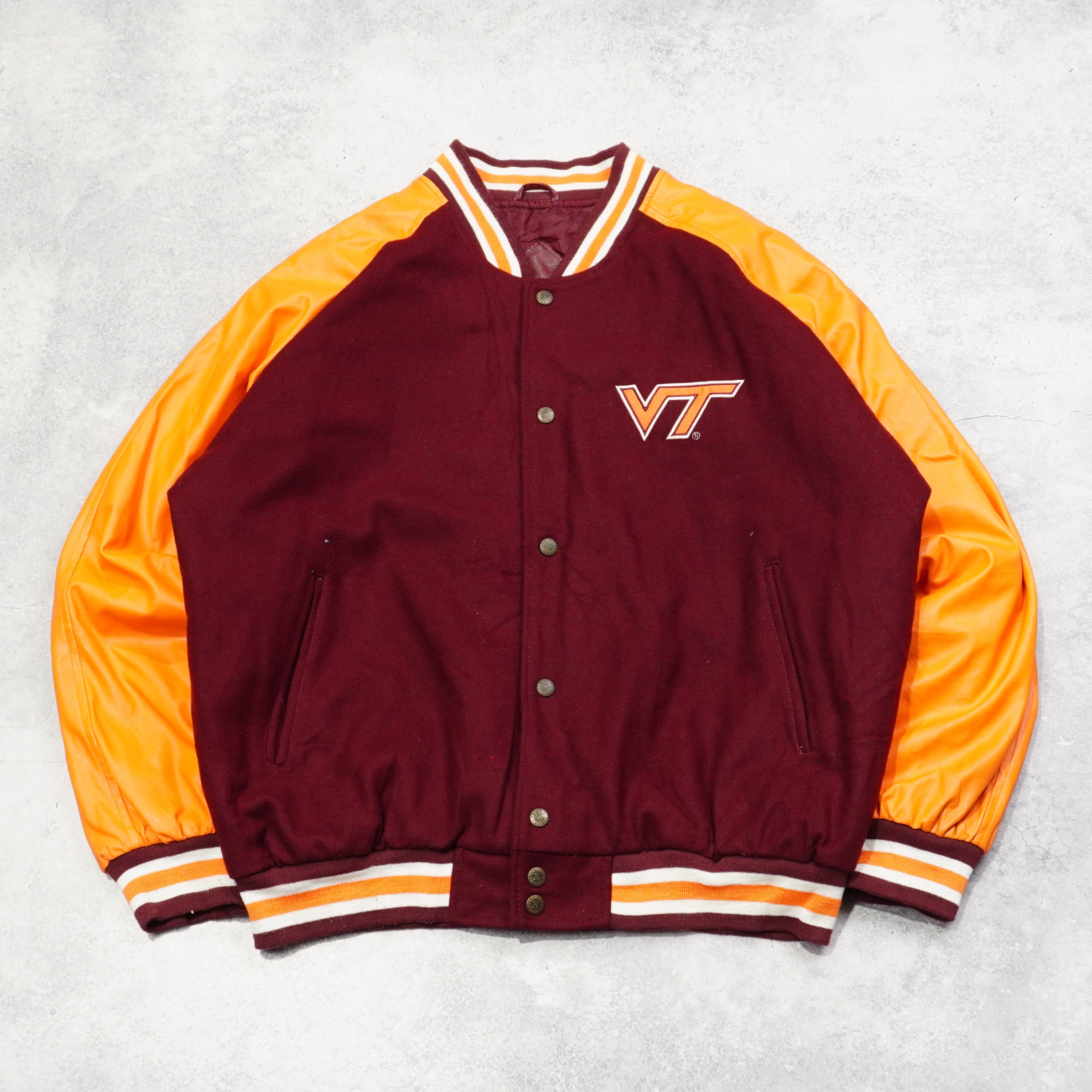 2000s Steve & Barry's Virginia Tech Varsity Jacket