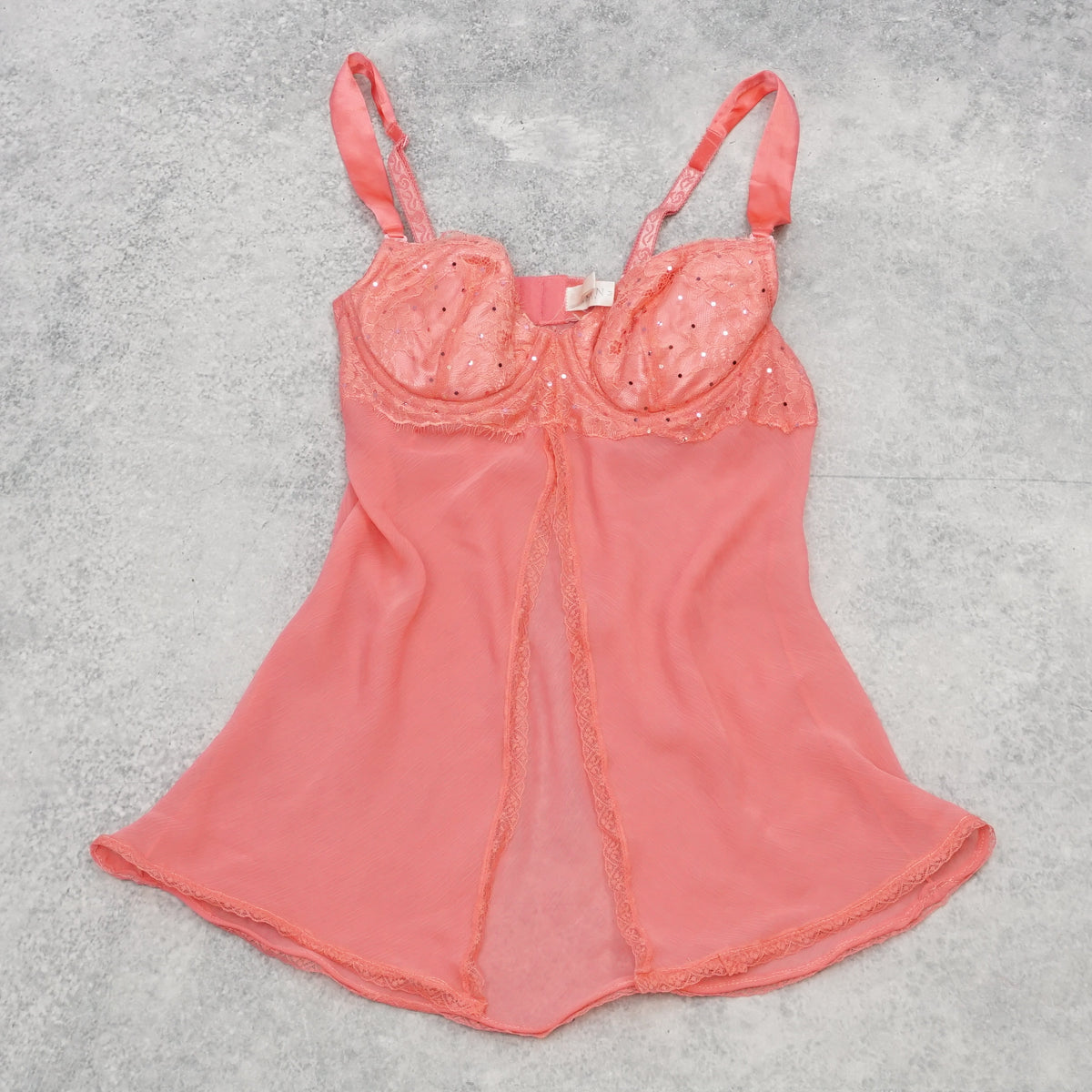 Eblin Lingerie Sheer Cami Top