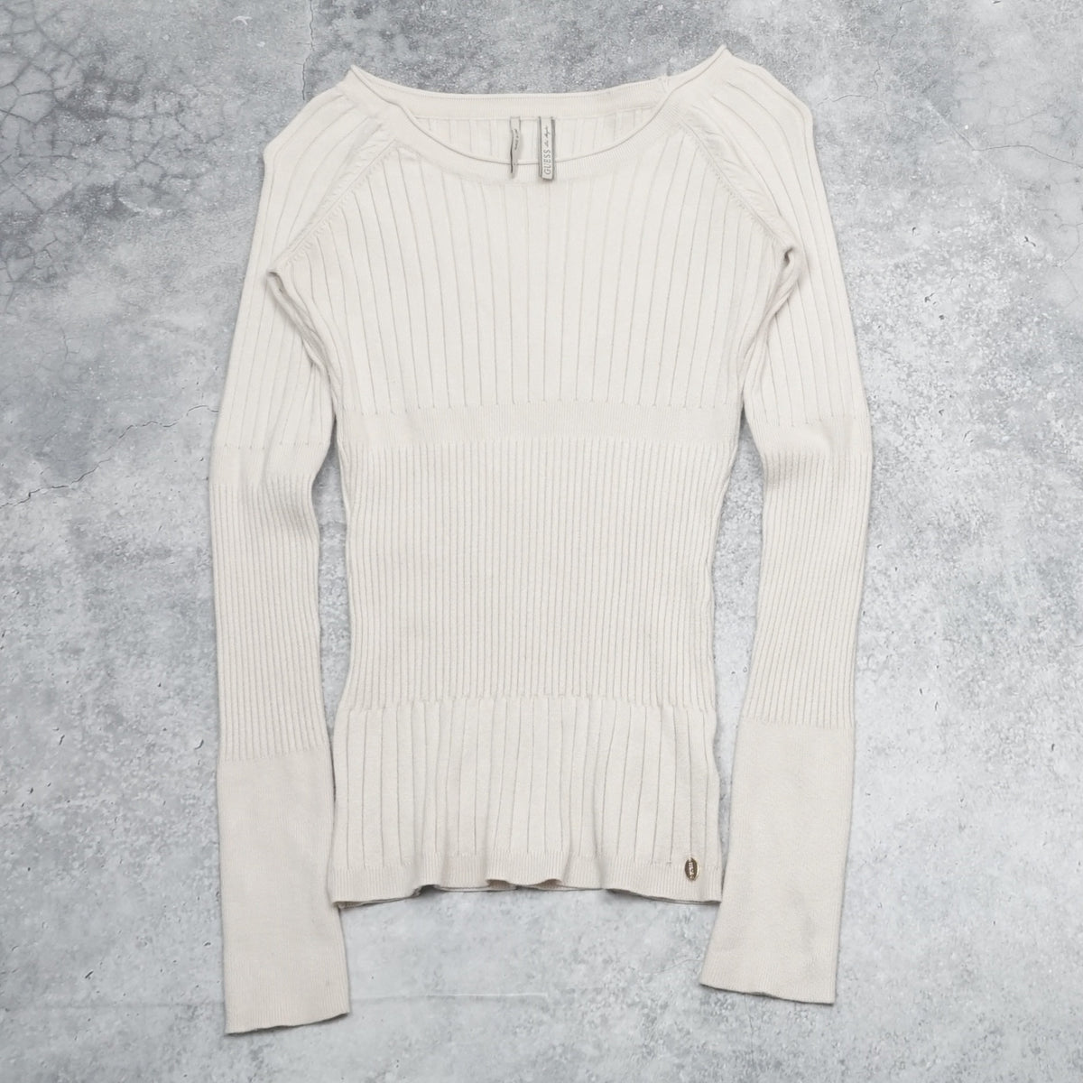 2000s Guess Cream Knit Top