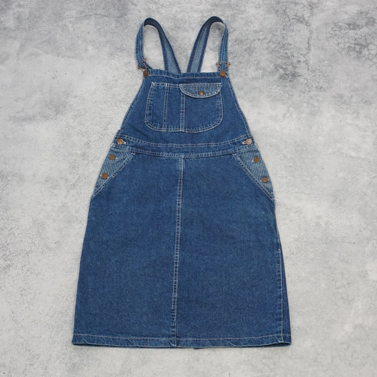 90s Levi's Denim Dungaree Dress