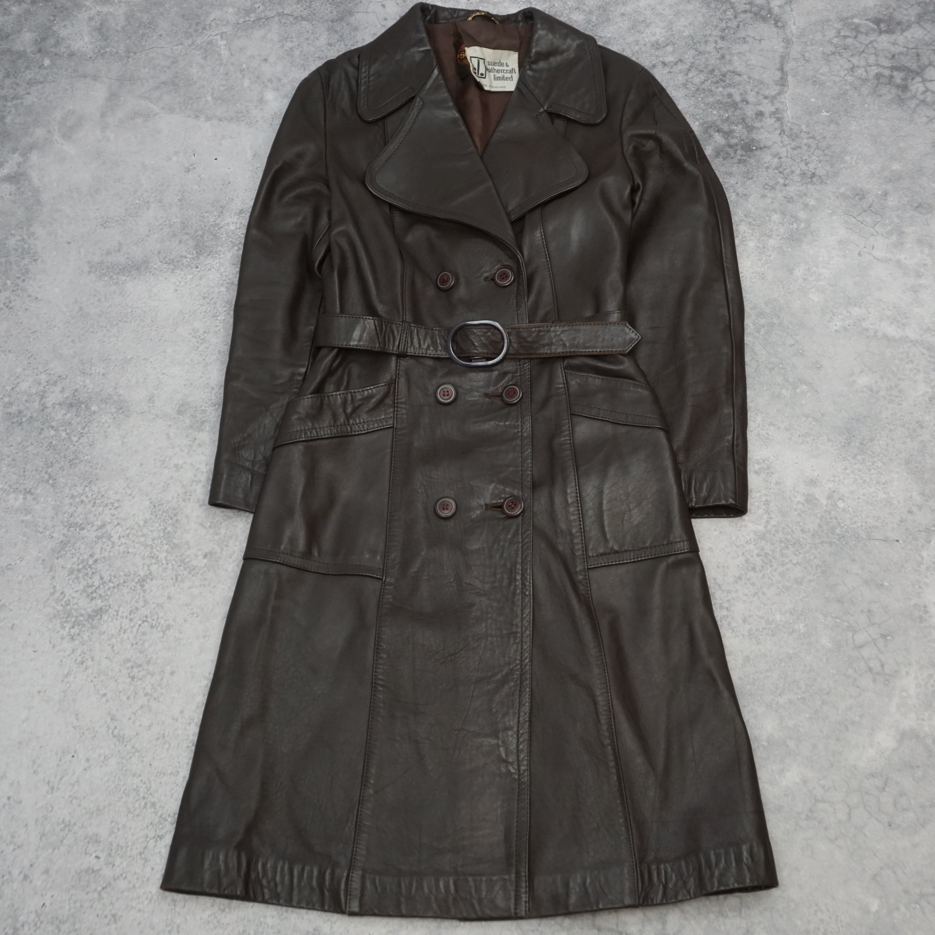 70s Stewart Hunt Trench Coat