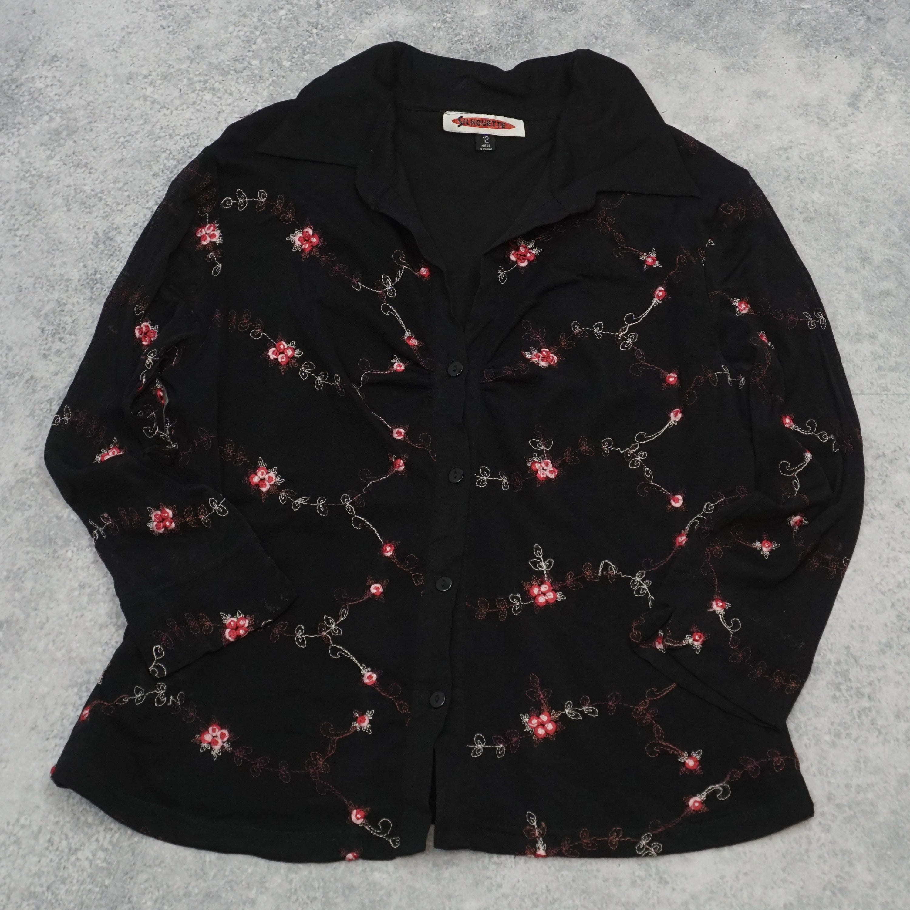 Silhouette Button Up